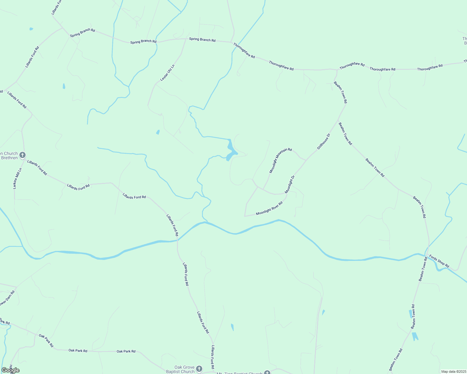 map of restaurants, bars, coffee shops, grocery stores, and more near 749 Moonlight Drive in Culpeper