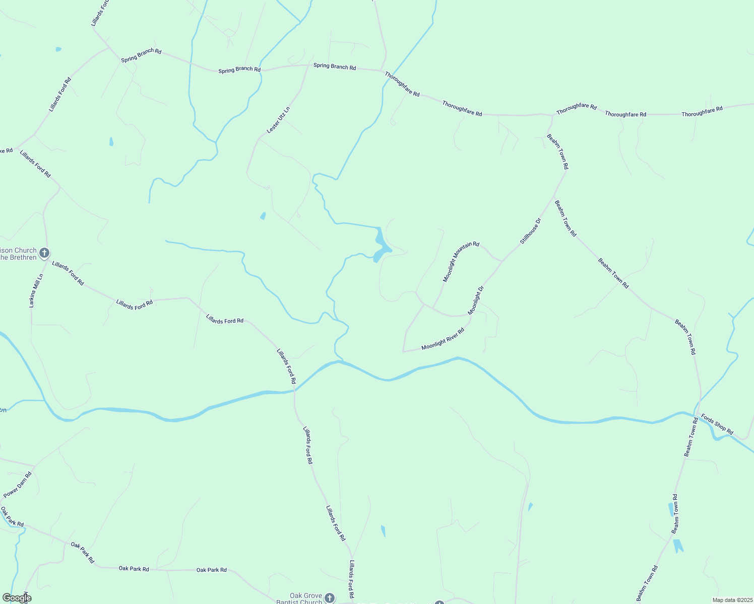map of restaurants, bars, coffee shops, grocery stores, and more near 749 Moonlight Drive in Culpeper