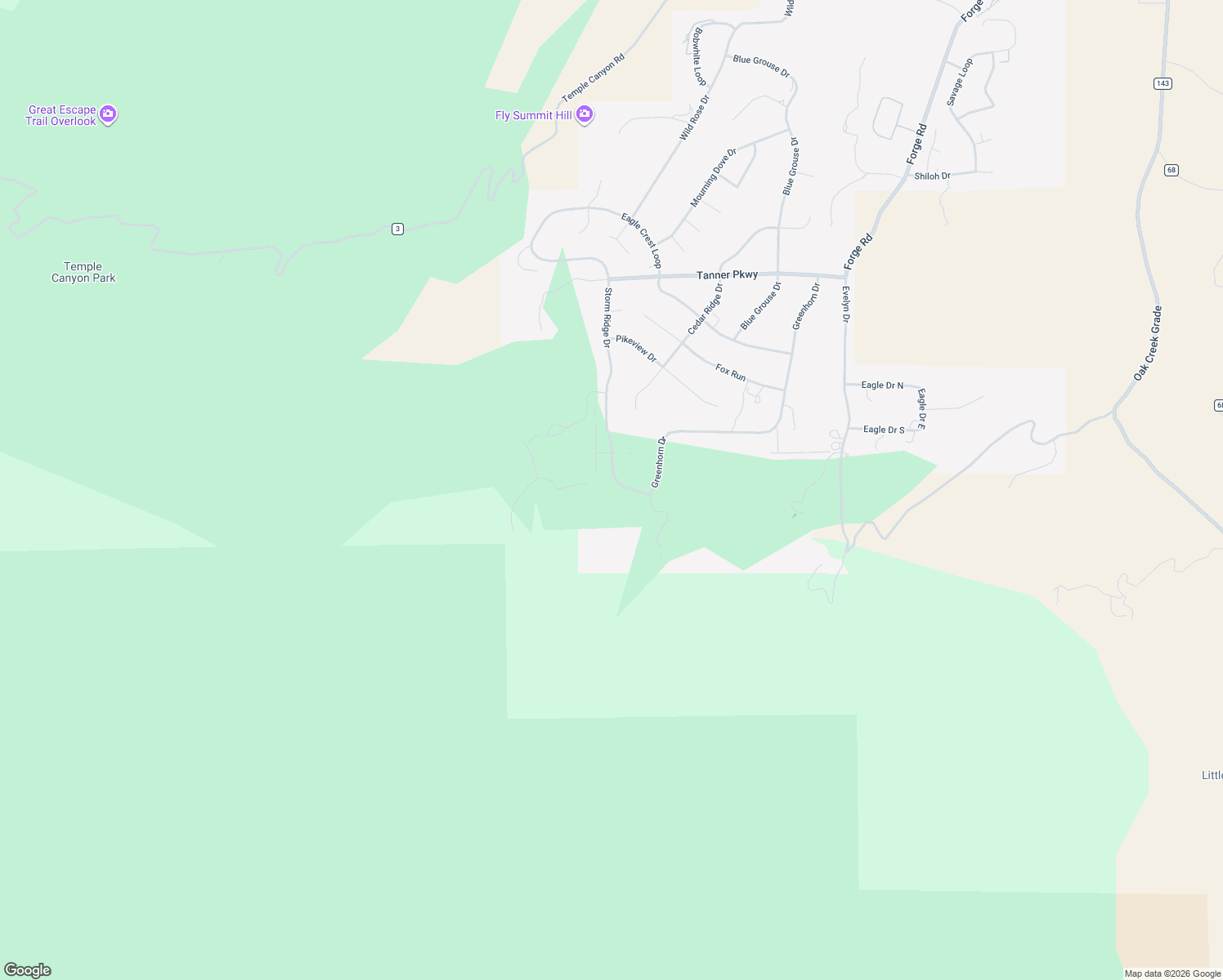 map of restaurants, bars, coffee shops, grocery stores, and more near 410 Cedar Ridge Drive in Cañon City