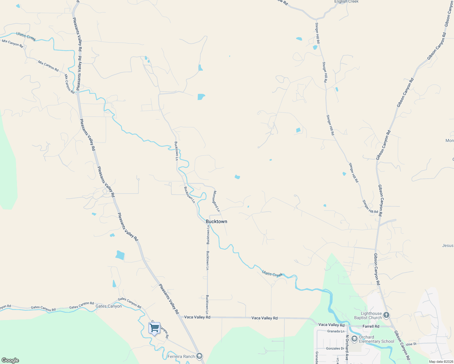 map of restaurants, bars, coffee shops, grocery stores, and more near 3760 Wild Oak Trail in Vacaville