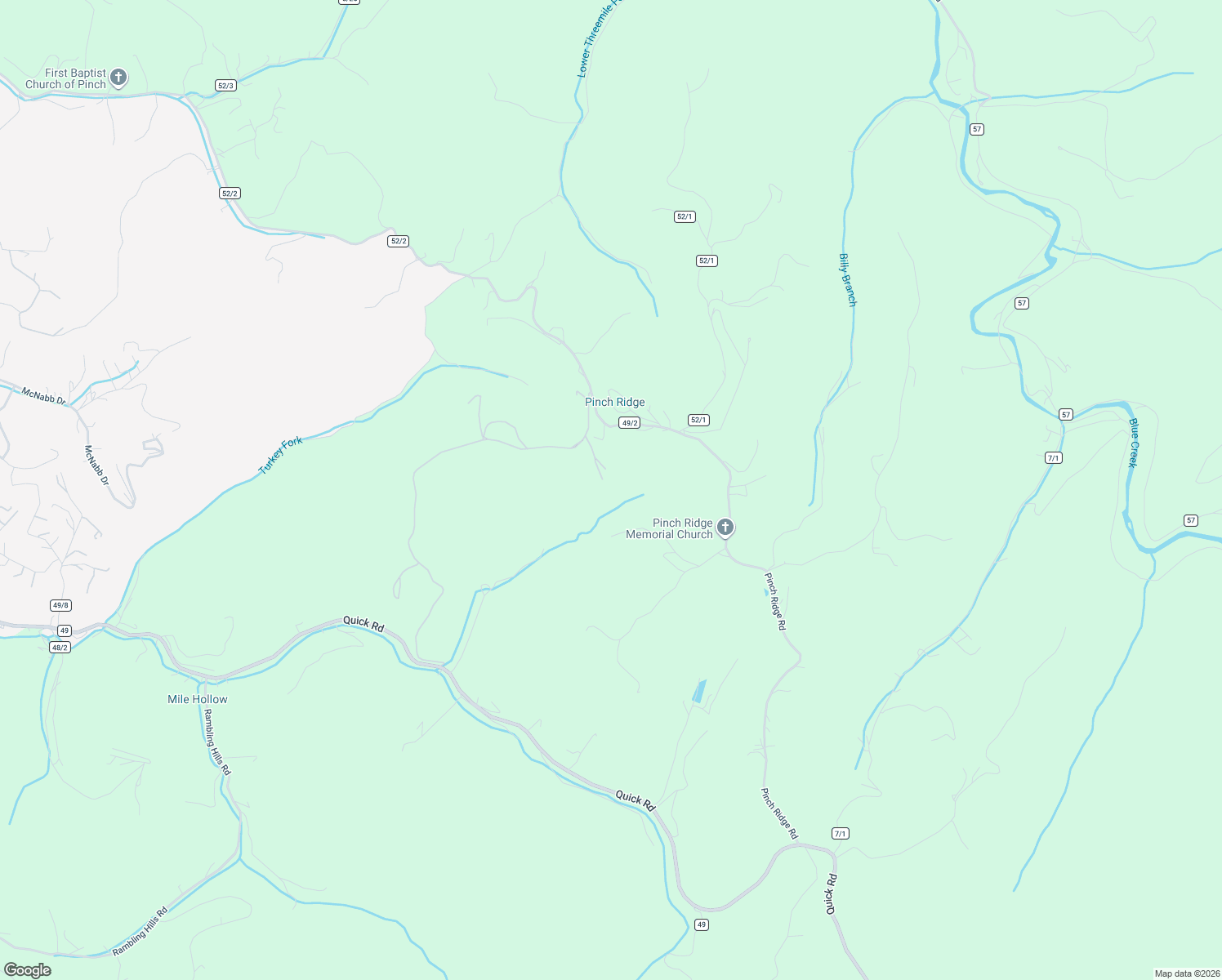 map of restaurants, bars, coffee shops, grocery stores, and more near 112 Begonia Lane in Elkview