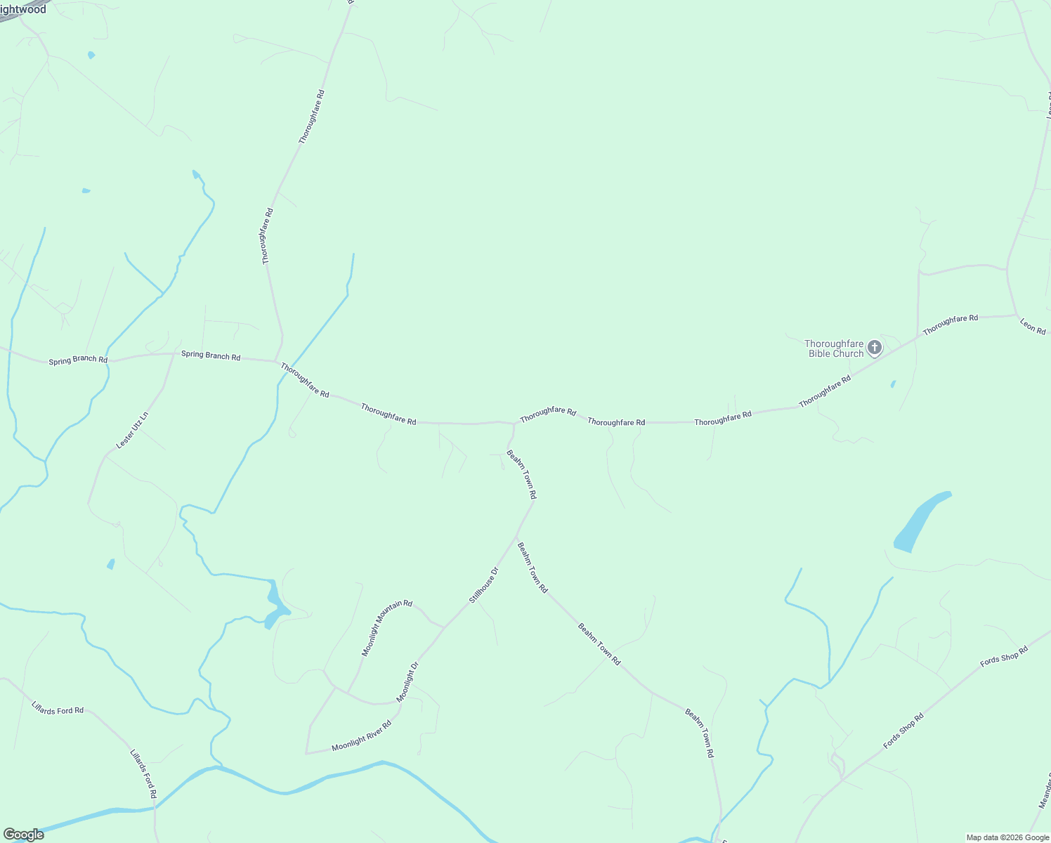 map of restaurants, bars, coffee shops, grocery stores, and more near 2870-2978 Thoroughfare Rd in Culpeper