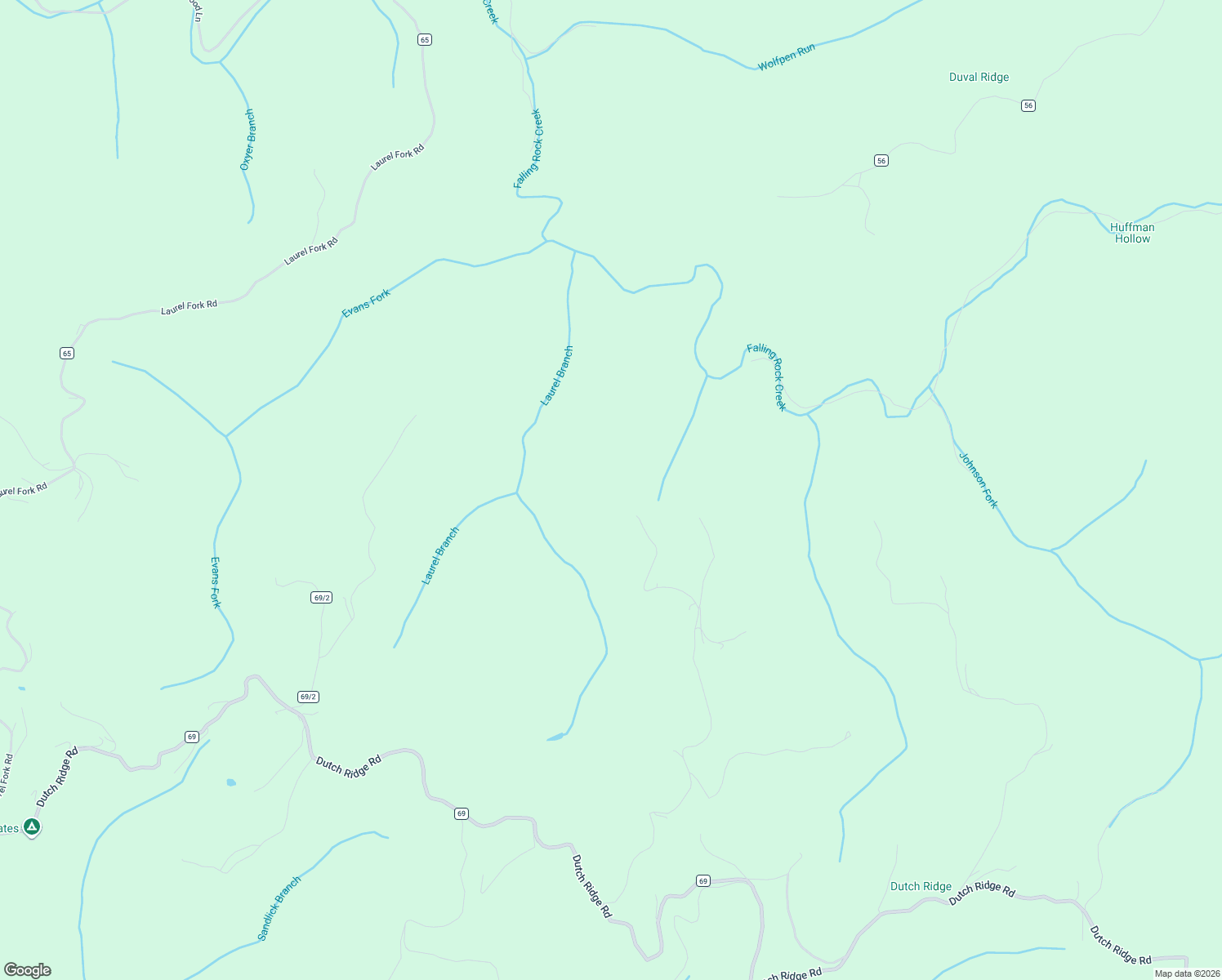 map of restaurants, bars, coffee shops, grocery stores, and more near 1202 Amsterdam Road in Clendenin