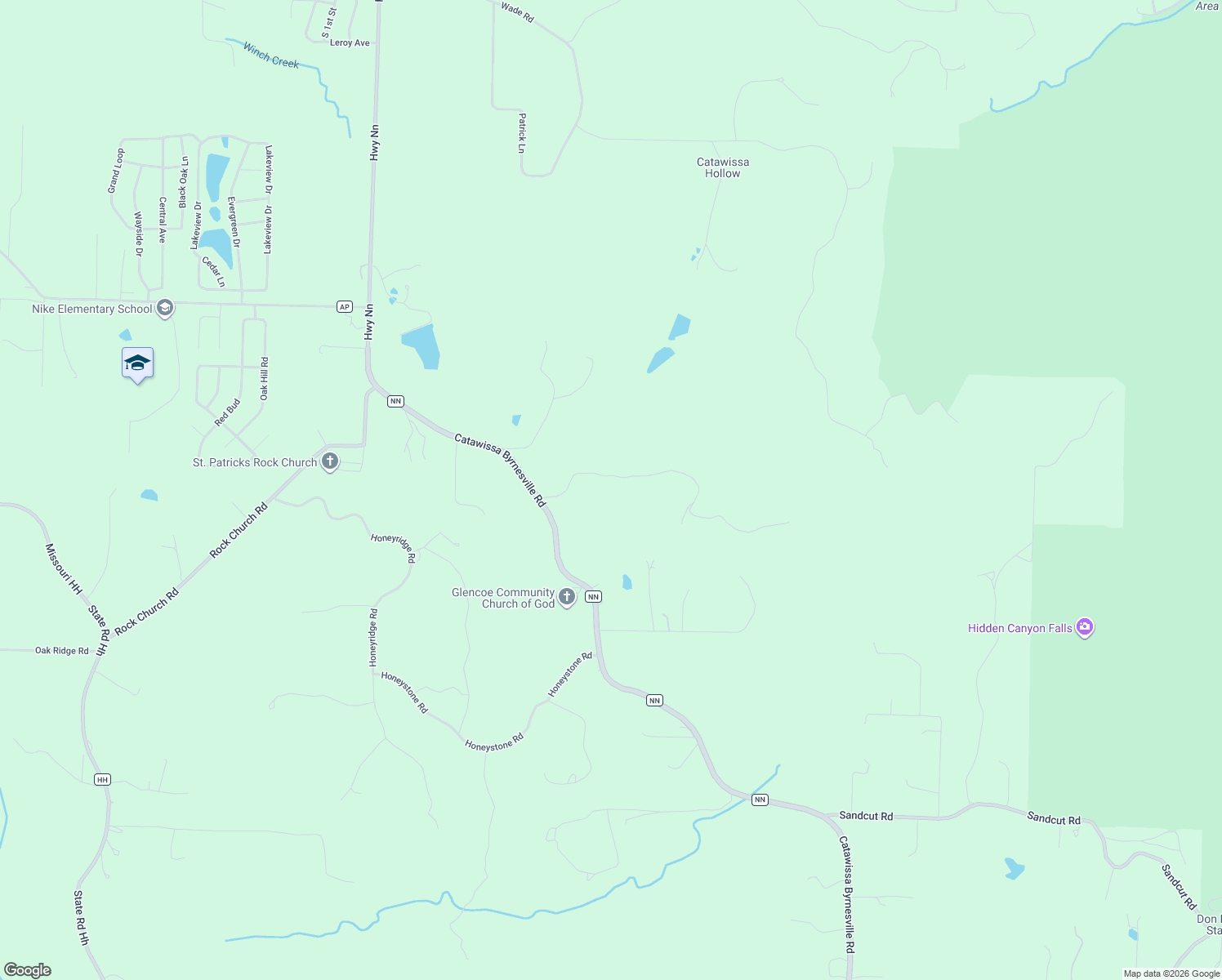 map of restaurants, bars, coffee shops, grocery stores, and more near 10400 Apke Lane in Catawissa