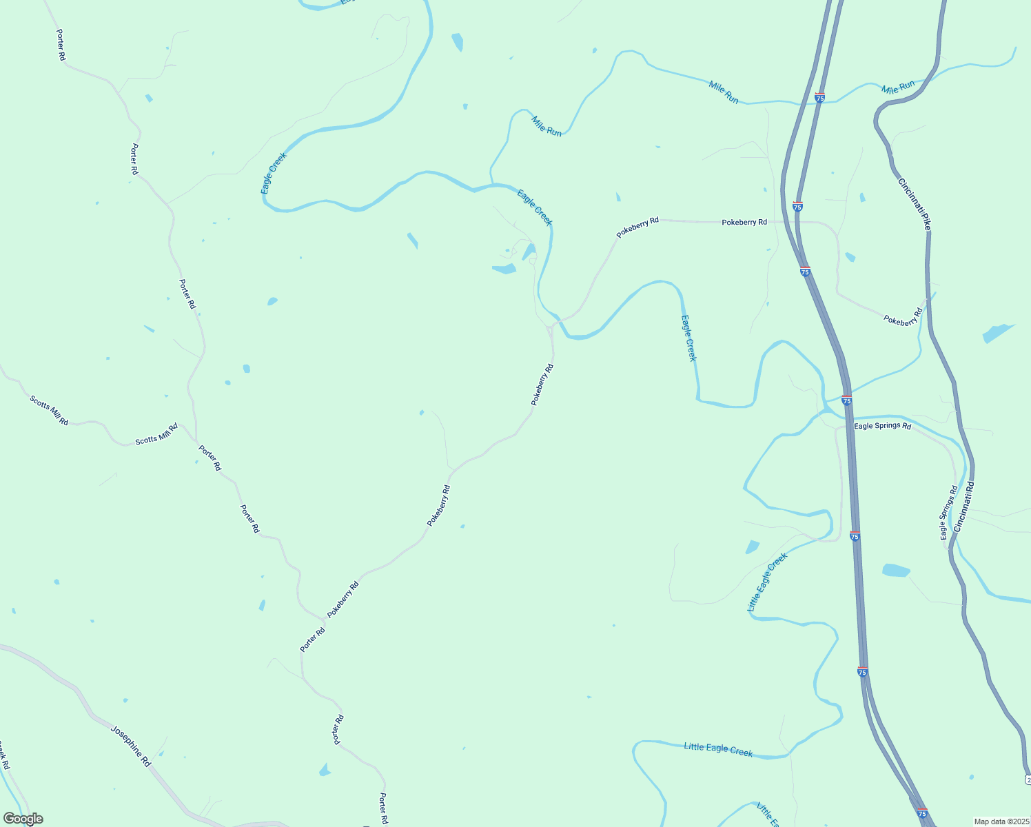 map of restaurants, bars, coffee shops, grocery stores, and more near 1106-1122 Pokeberry Road in Sadieville