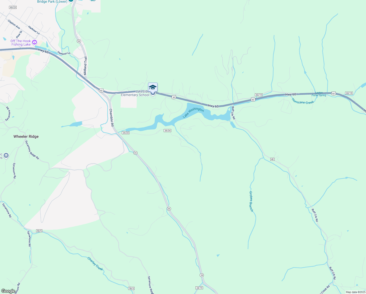 map of restaurants, bars, coffee shops, grocery stores, and more near Summit Road in Hurricane