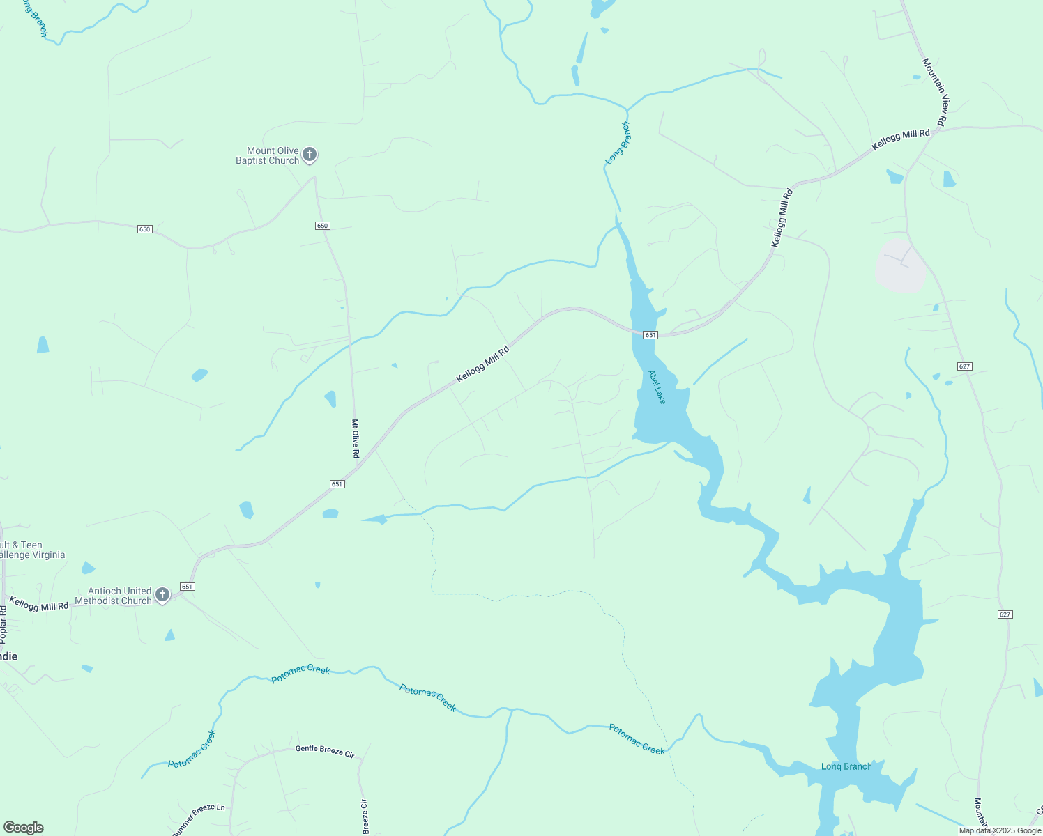 map of restaurants, bars, coffee shops, grocery stores, and more near 98 Wateredge Lane in Fredericksburg