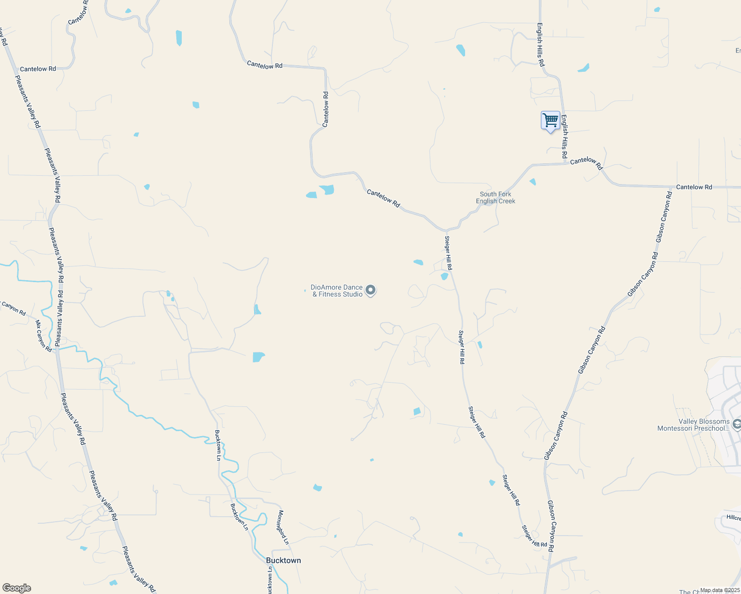 map of restaurants, bars, coffee shops, grocery stores, and more near in Vacaville