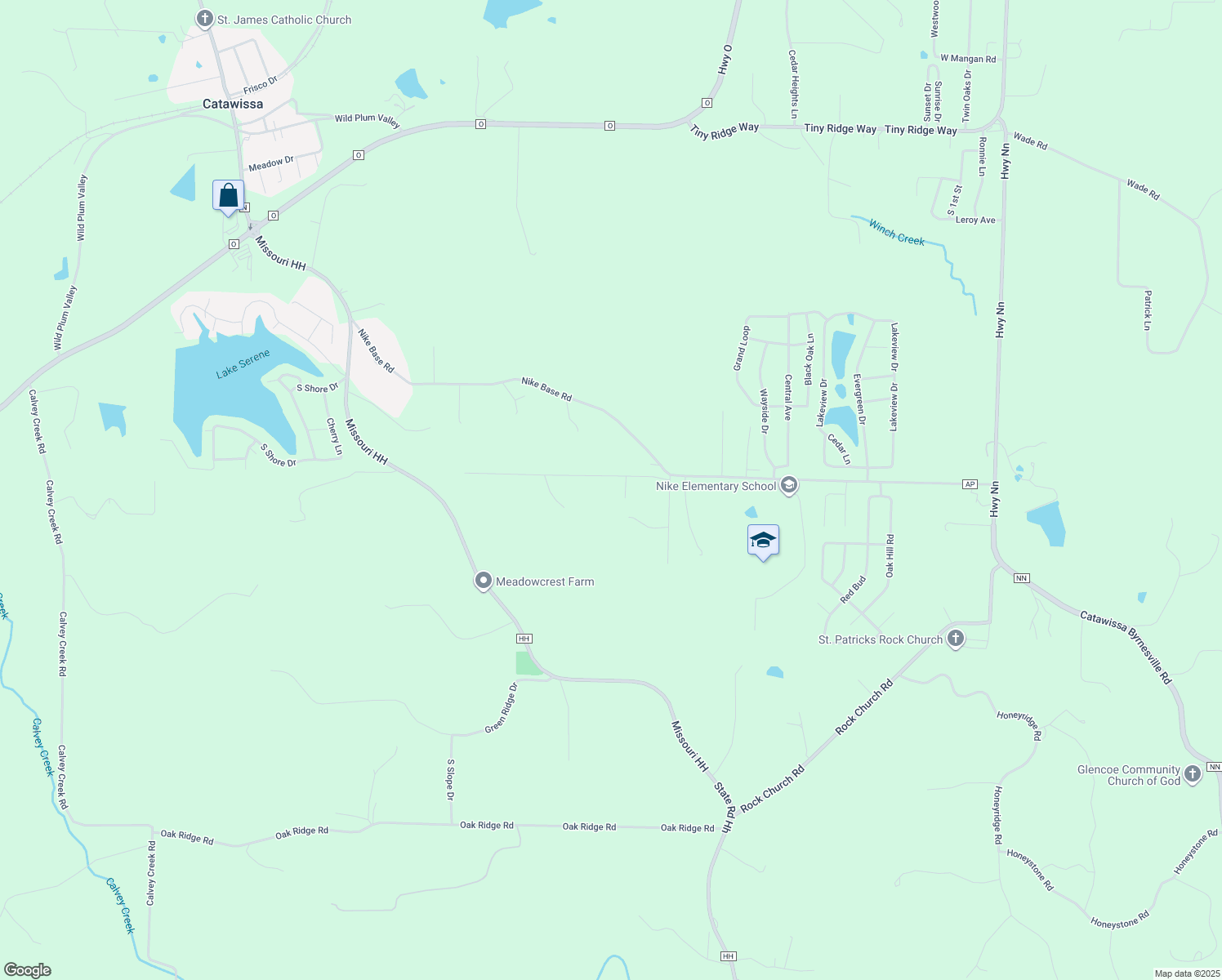 map of restaurants, bars, coffee shops, grocery stores, and more near in Catawissa