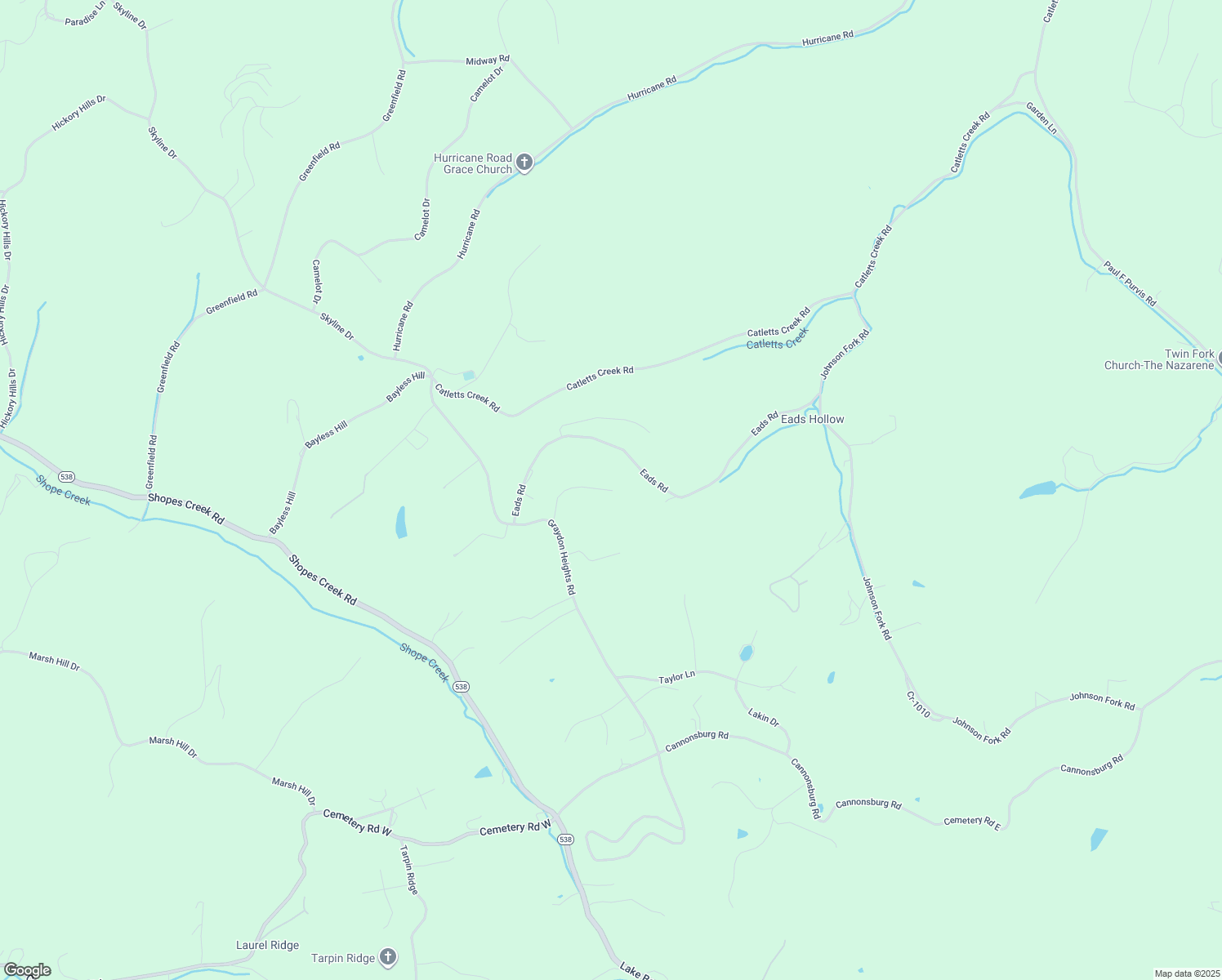 map of restaurants, bars, coffee shops, grocery stores, and more near 3798 Evergreen Dr in Catlettsburg