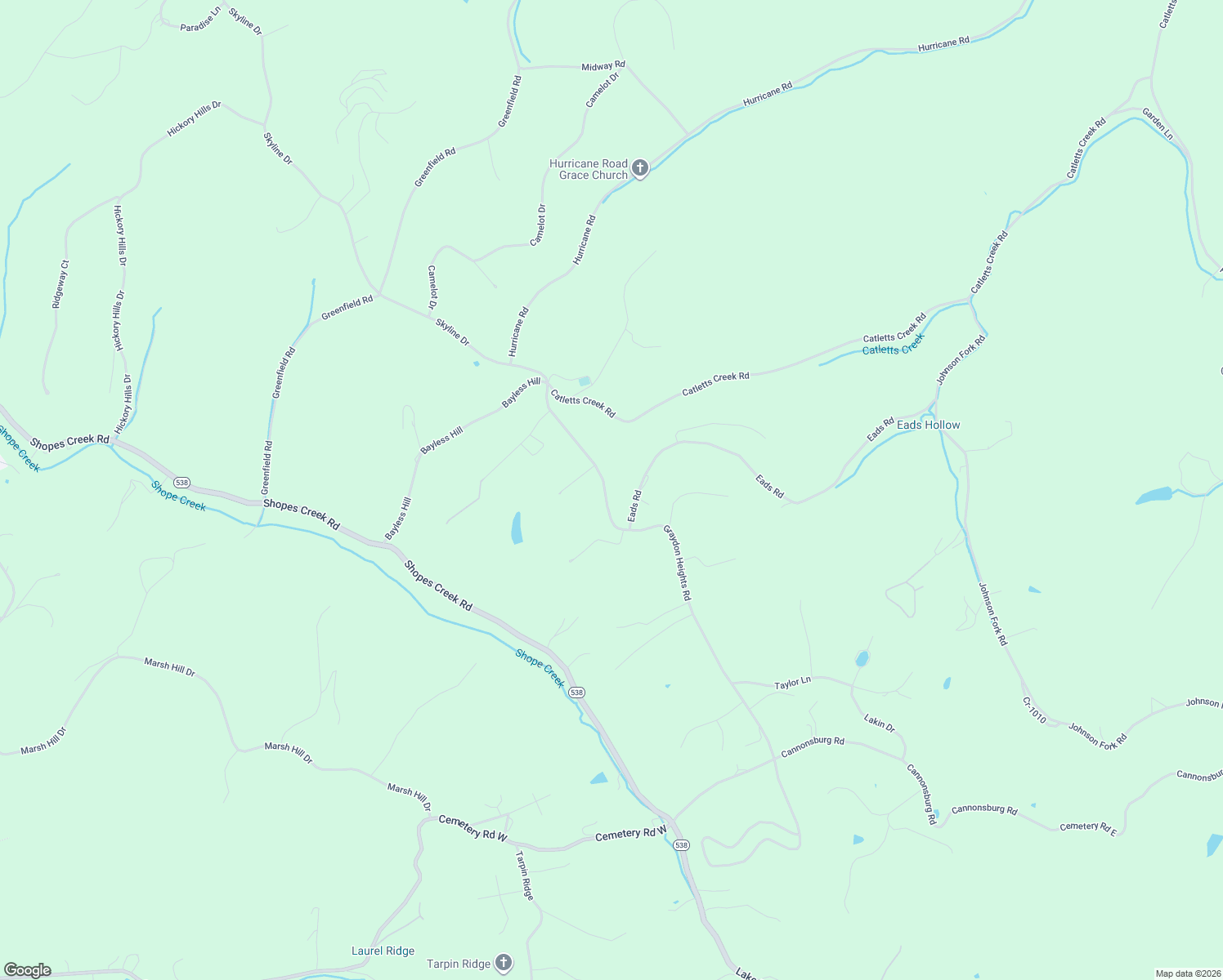 map of restaurants, bars, coffee shops, grocery stores, and more near 7816-7912 Graydon Heights Road in Catlettsburg