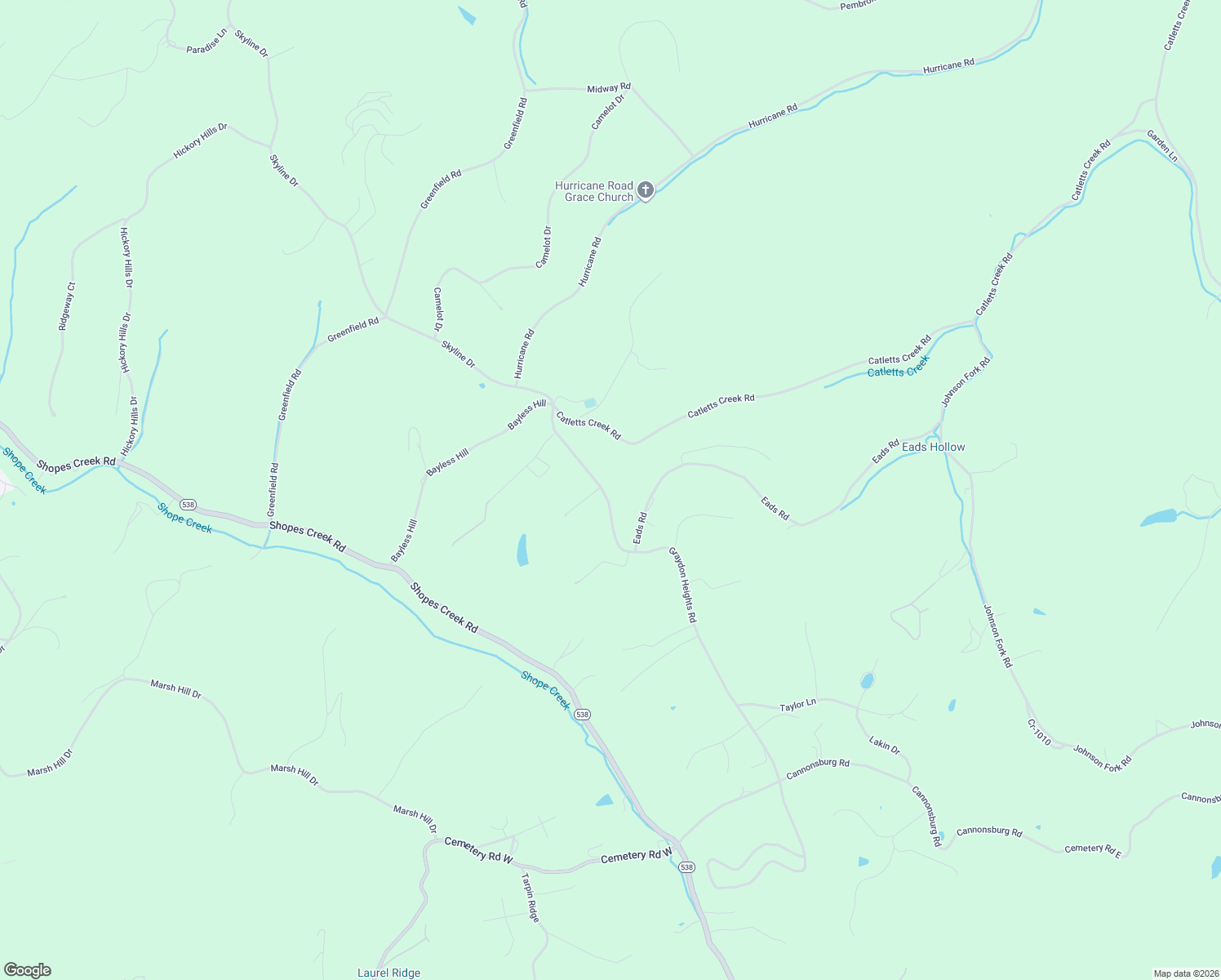map of restaurants, bars, coffee shops, grocery stores, and more near 7816 Graydon Heights Road in Catlettsburg