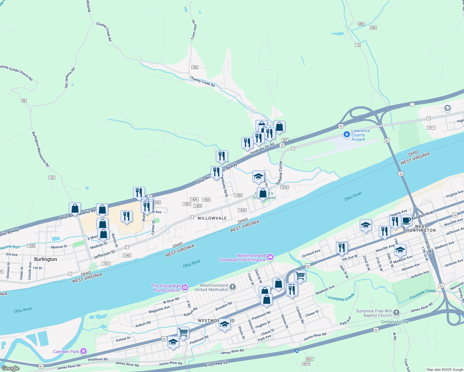 Township Road, South Point OH Walk Score