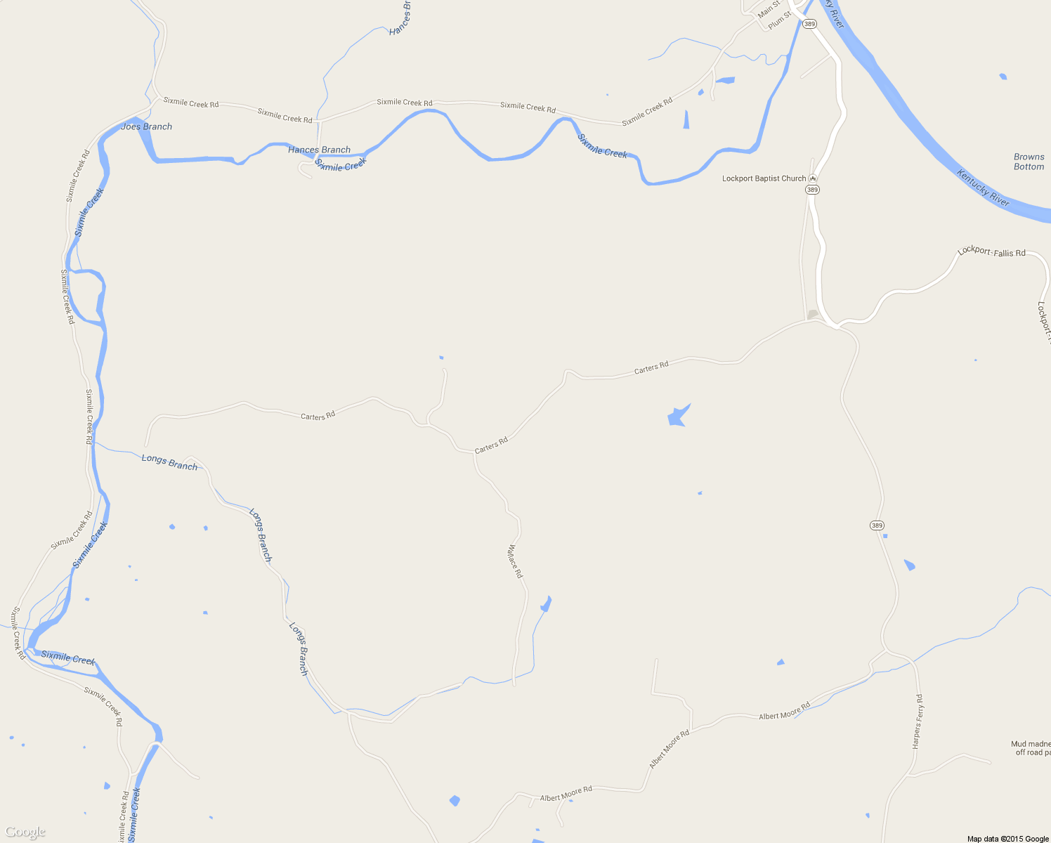 map of restaurants, bars, coffee shops, grocery stores, and more near Carters Road in Lockport