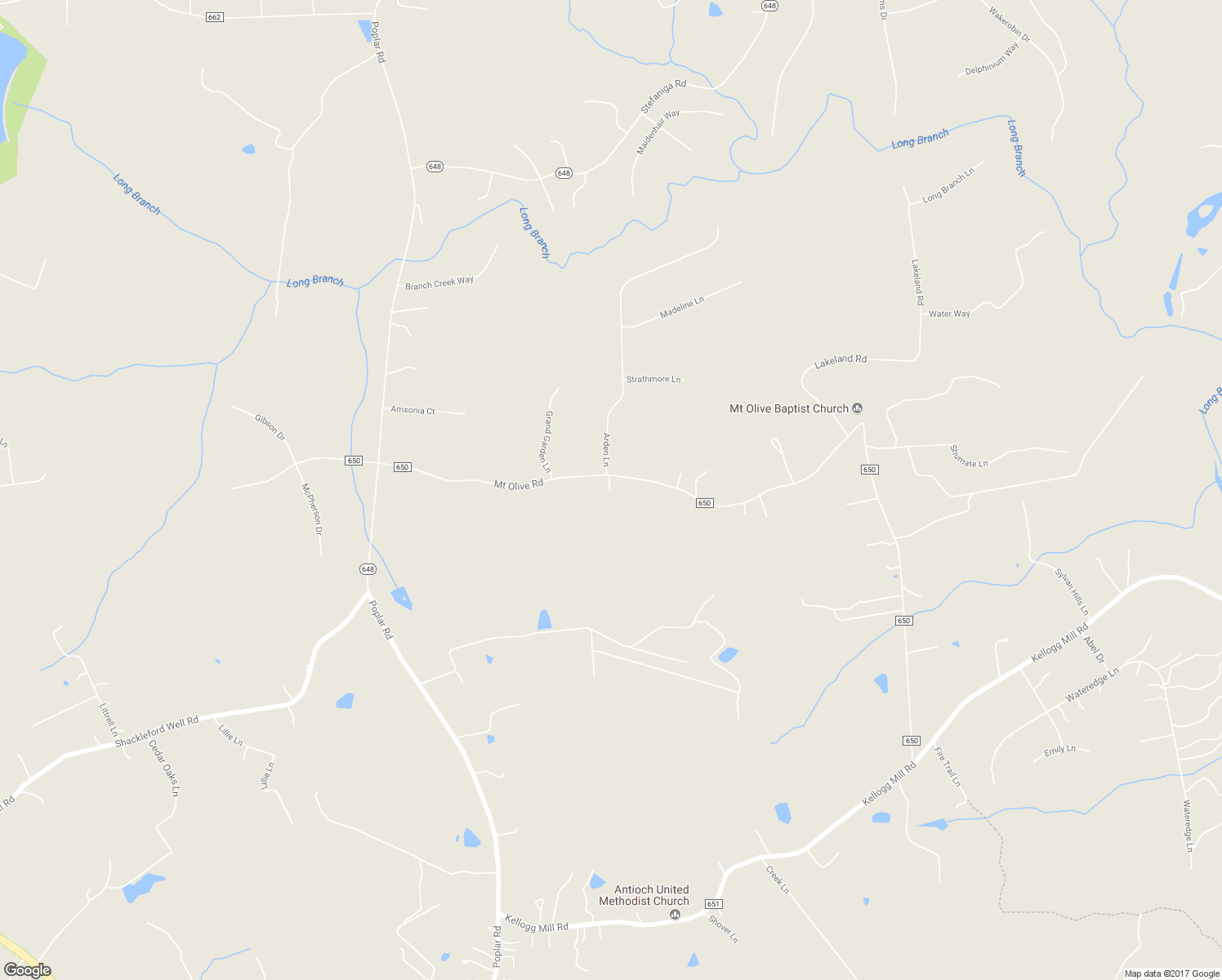map of restaurants, bars, coffee shops, grocery stores, and more near 186 Mount Olive Road in Stafford