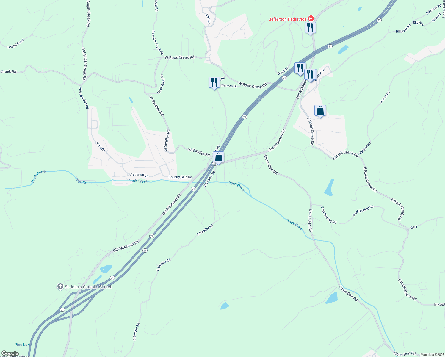 map of restaurants, bars, coffee shops, grocery stores, and more near 3910 West Valley Drive in Antonia