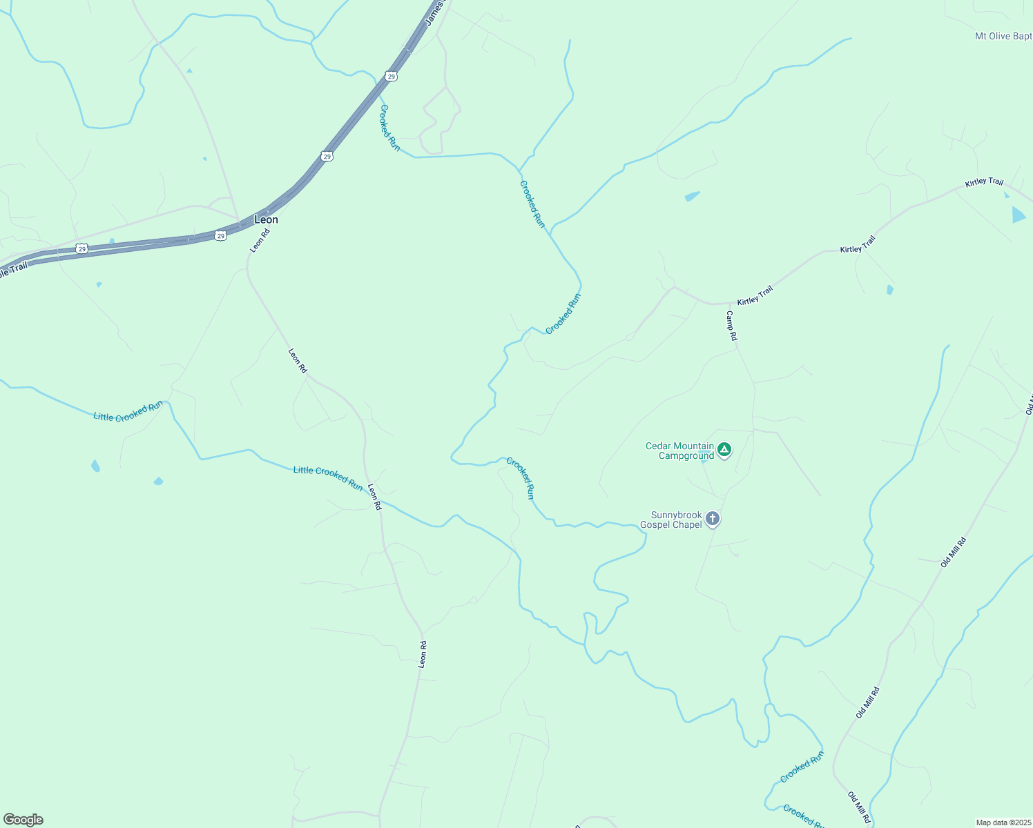 map of restaurants, bars, coffee shops, grocery stores, and more near 20092 Thoroughfare Lane in Culpeper