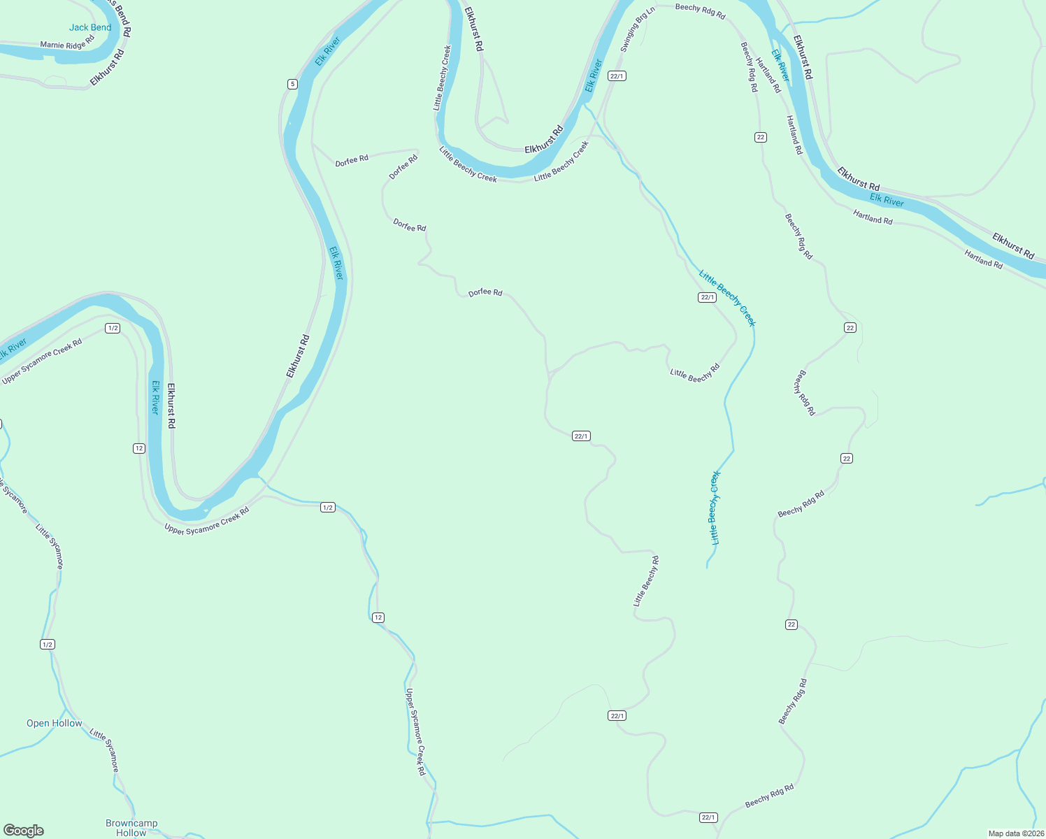 map of restaurants, bars, coffee shops, grocery stores, and more near 1078 Johnson Williams Hollow Road in Indore