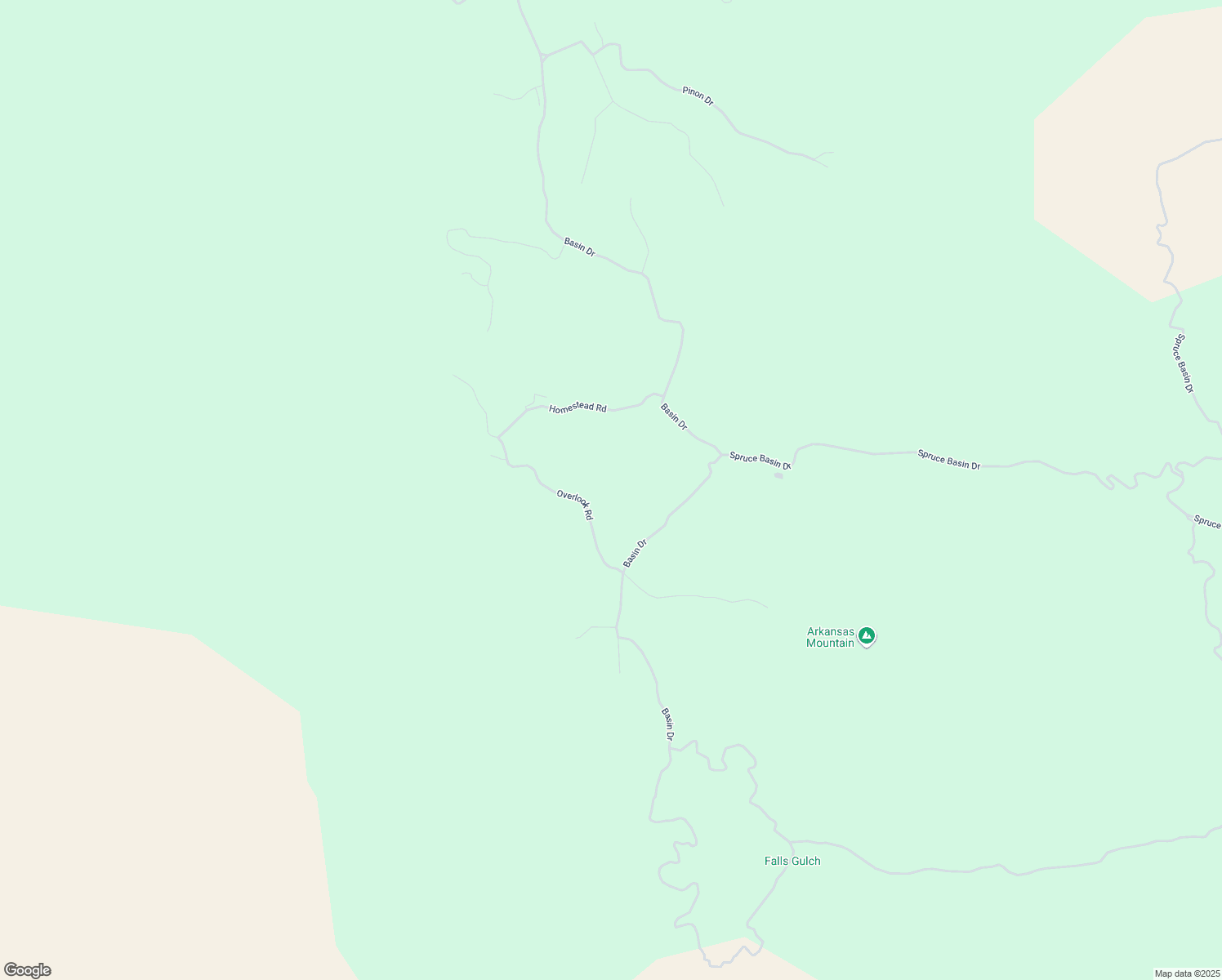 map of restaurants, bars, coffee shops, grocery stores, and more near 685 Overlook Road in Cotopaxi