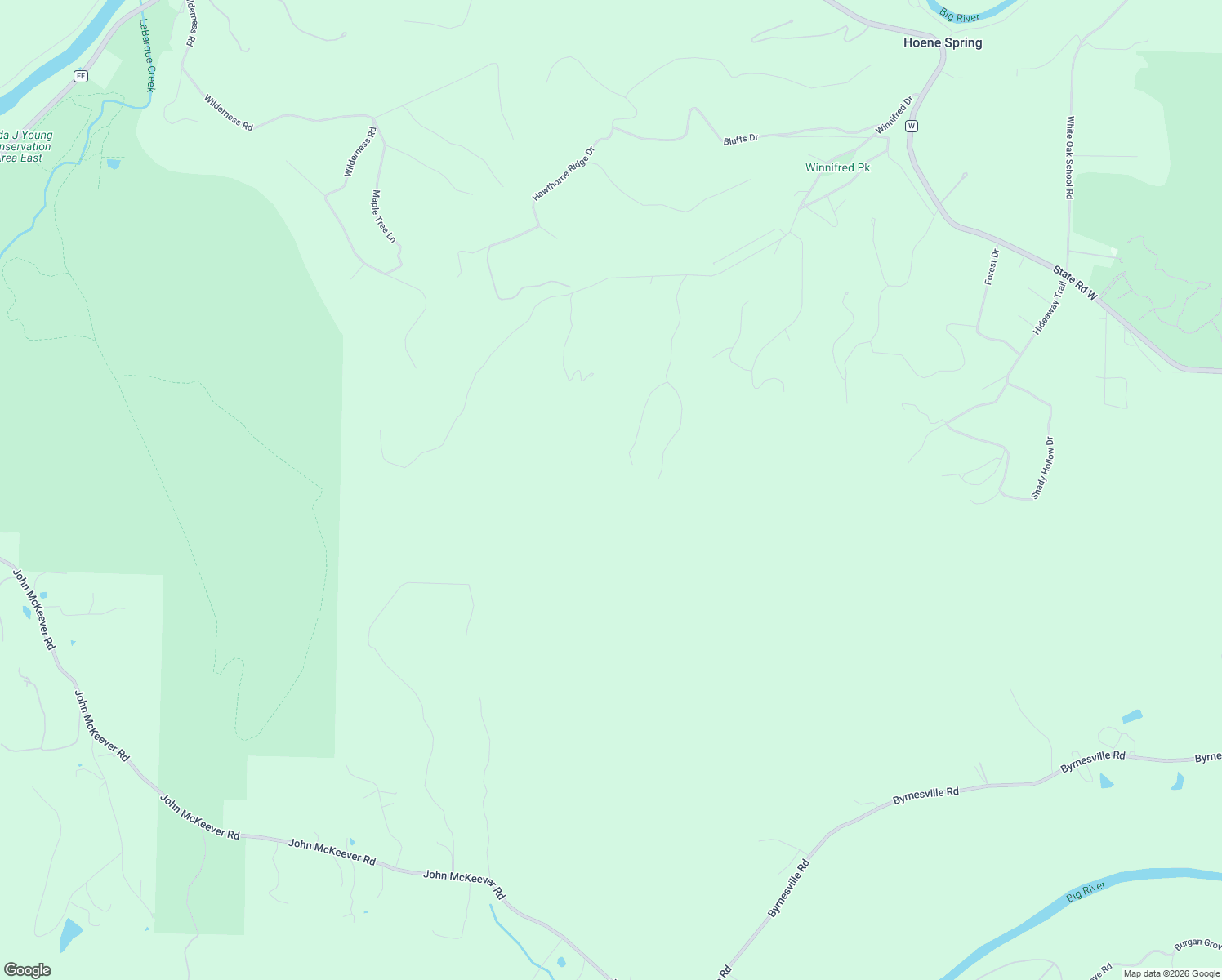 map of restaurants, bars, coffee shops, grocery stores, and more near 576 Meadowbrook Valley Drive in Eureka