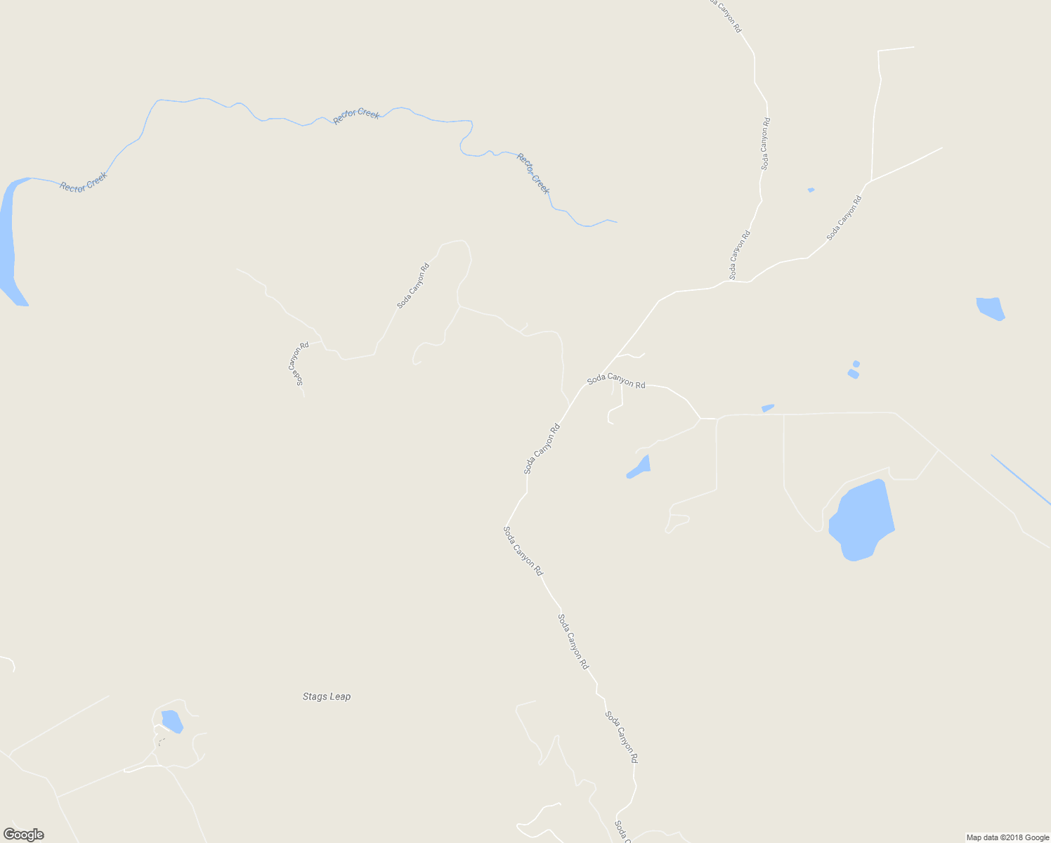 map of restaurants, bars, coffee shops, grocery stores, and more near 3176 Soda Canyon Road in Napa