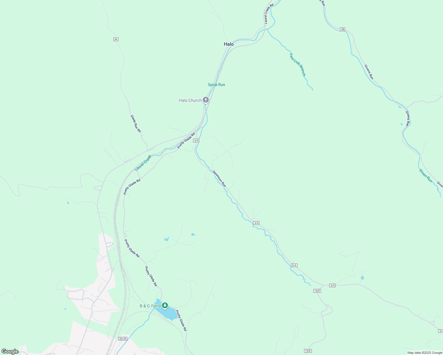 map of restaurants, bars, coffee shops, grocery stores, and more near 1132 Dennison Run in Cowen