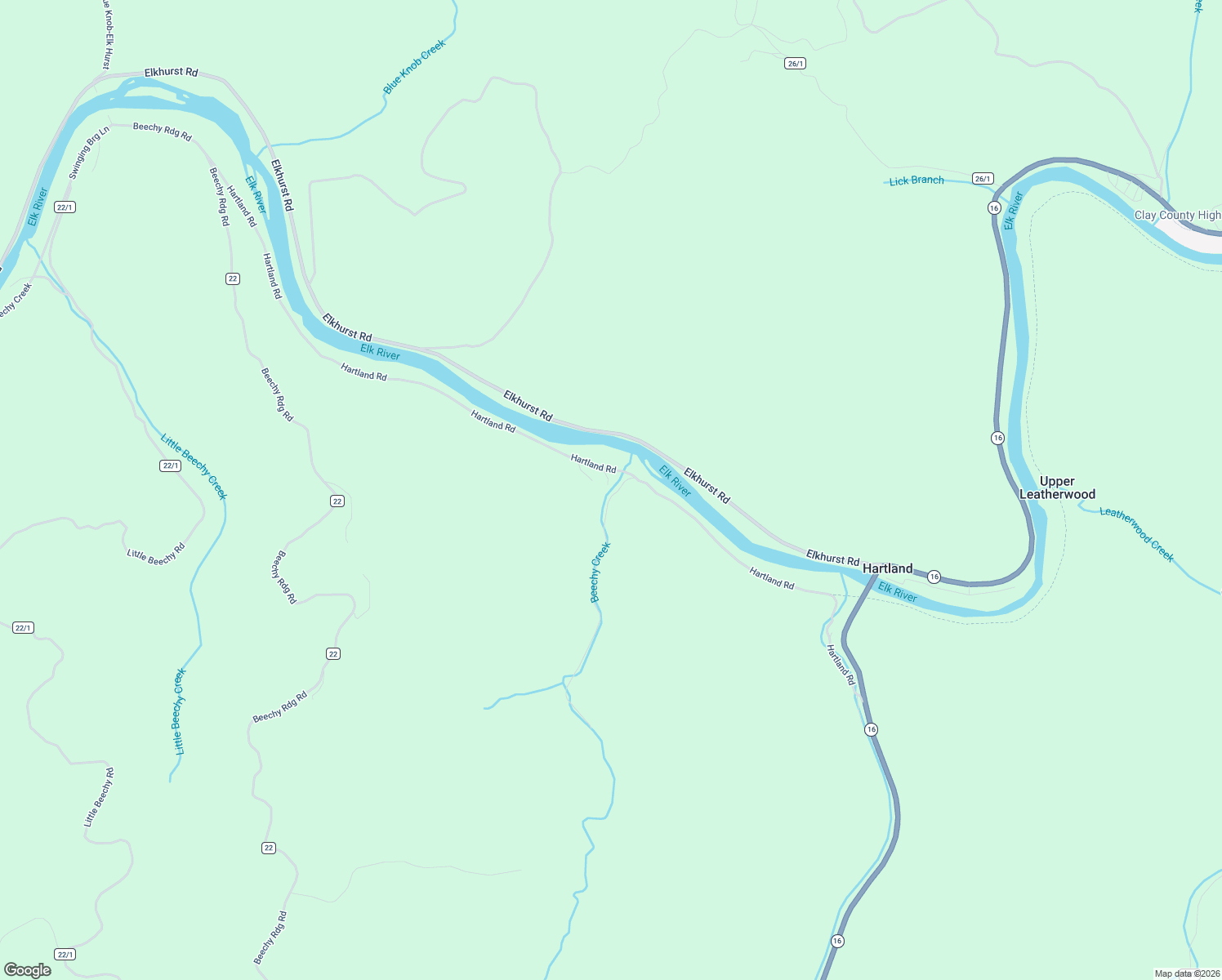 map of restaurants, bars, coffee shops, grocery stores, and more near Hartland in Maysel