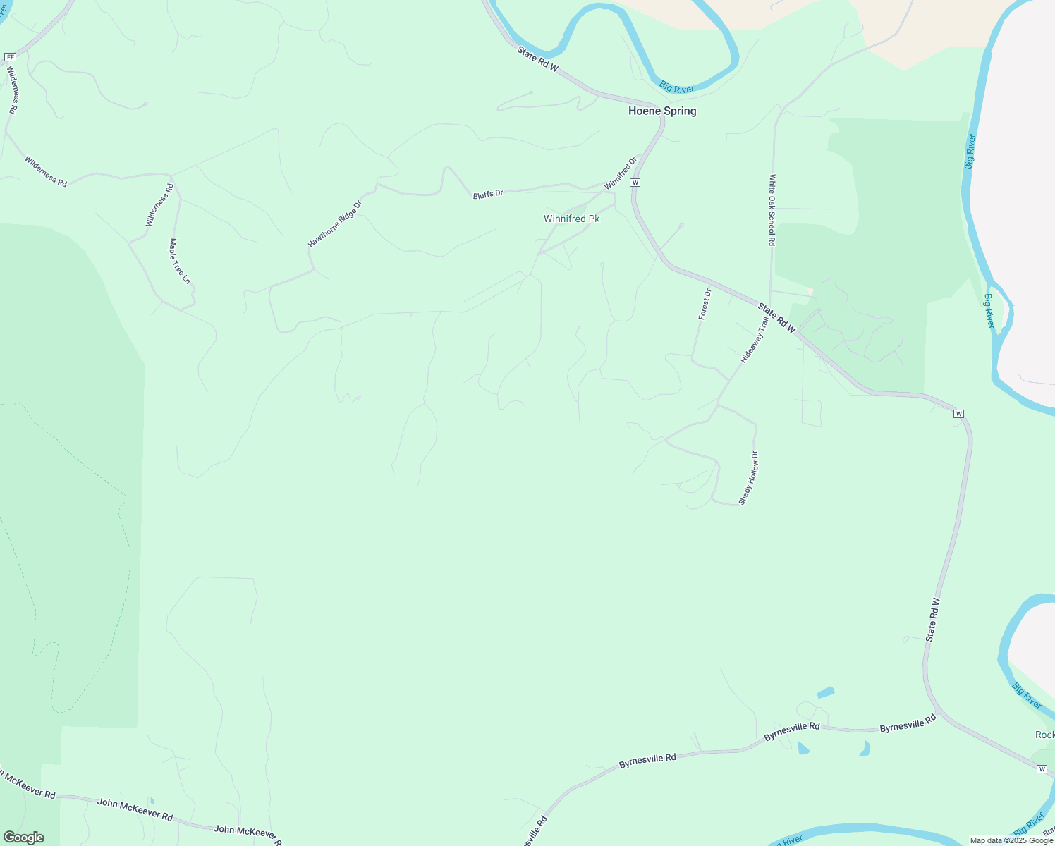 map of restaurants, bars, coffee shops, grocery stores, and more near 3650 Forest Trail Drive in Eureka