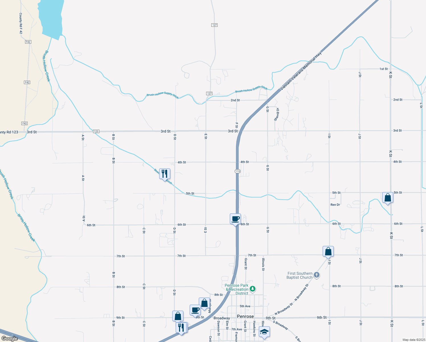 502 4th Street, Penrose CO Walk Score