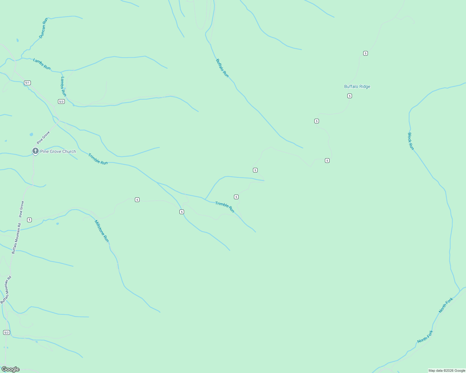 map of restaurants, bars, coffee shops, grocery stores, and more near 1 Buffalo Mountain Road in Arbovale