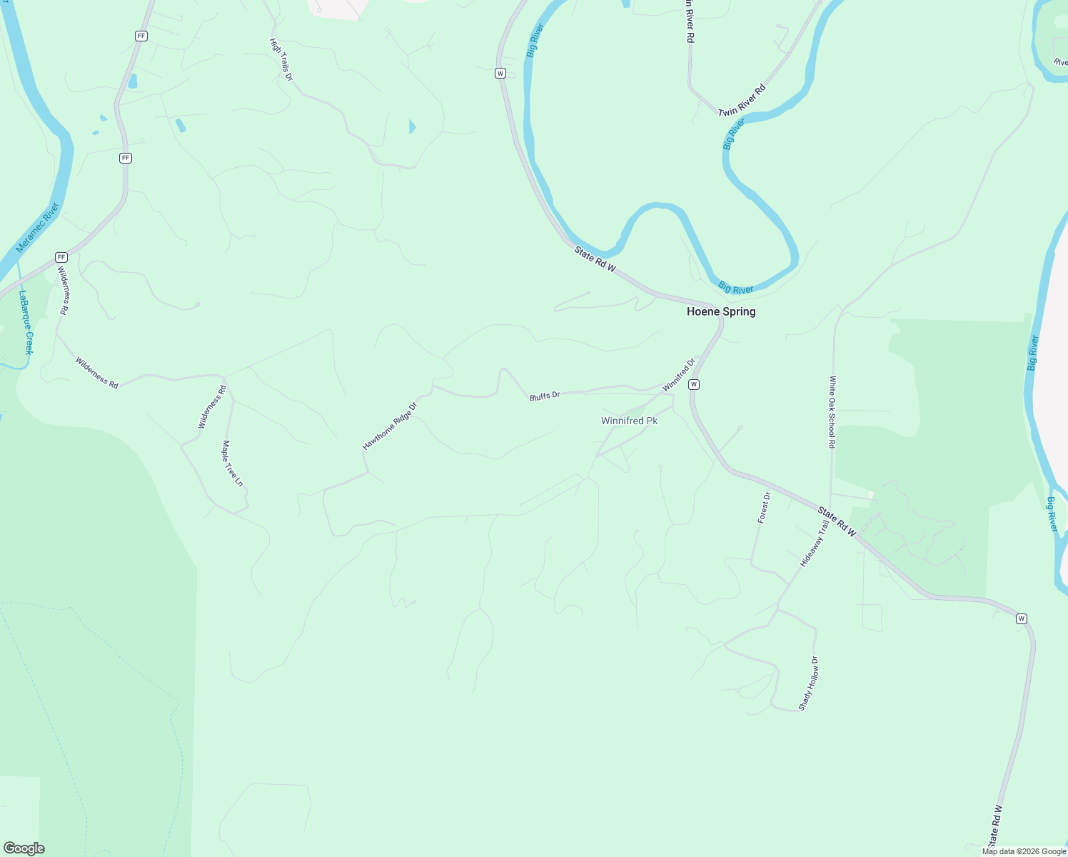 map of restaurants, bars, coffee shops, grocery stores, and more near 511 Old Logging Road in Eureka