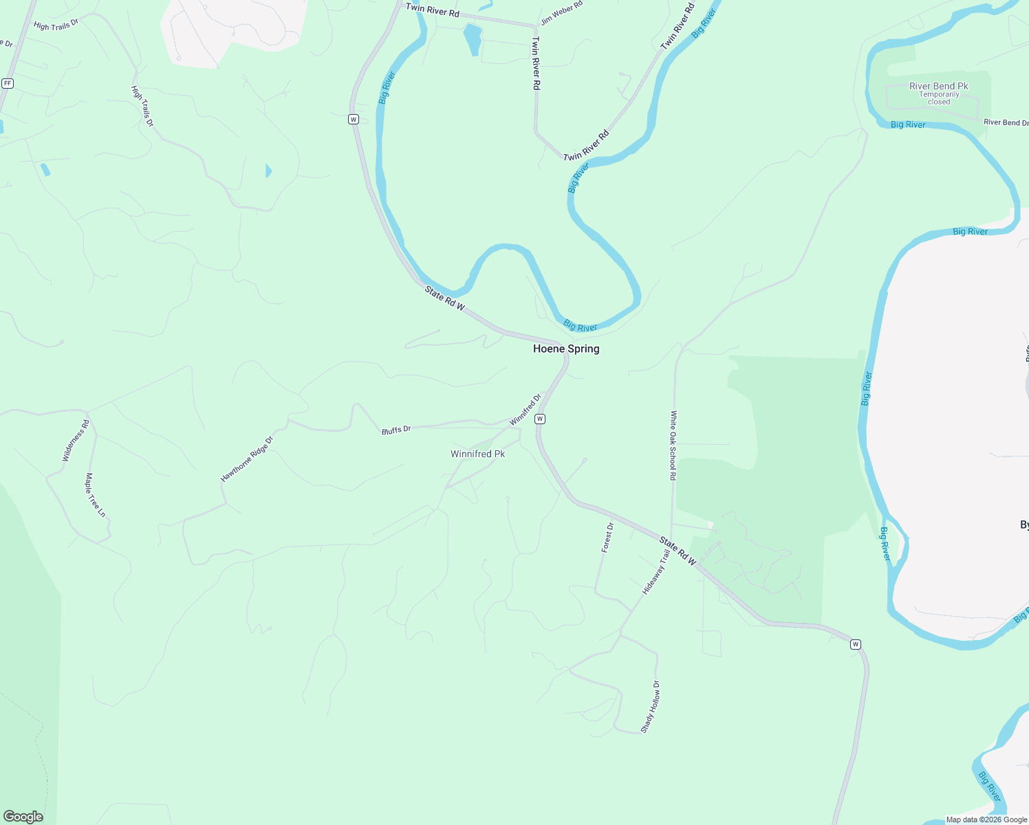 map of restaurants, bars, coffee shops, grocery stores, and more near 3311 Bluffs Drive in Eureka