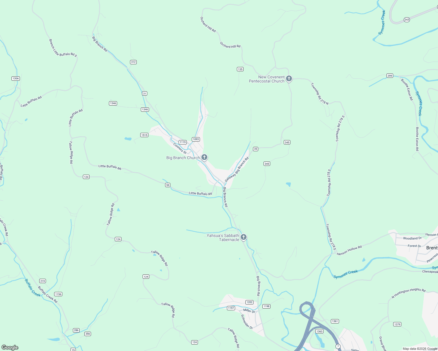 map of restaurants, bars, coffee shops, grocery stores, and more near 1956 County Road 31 in Chesapeake
