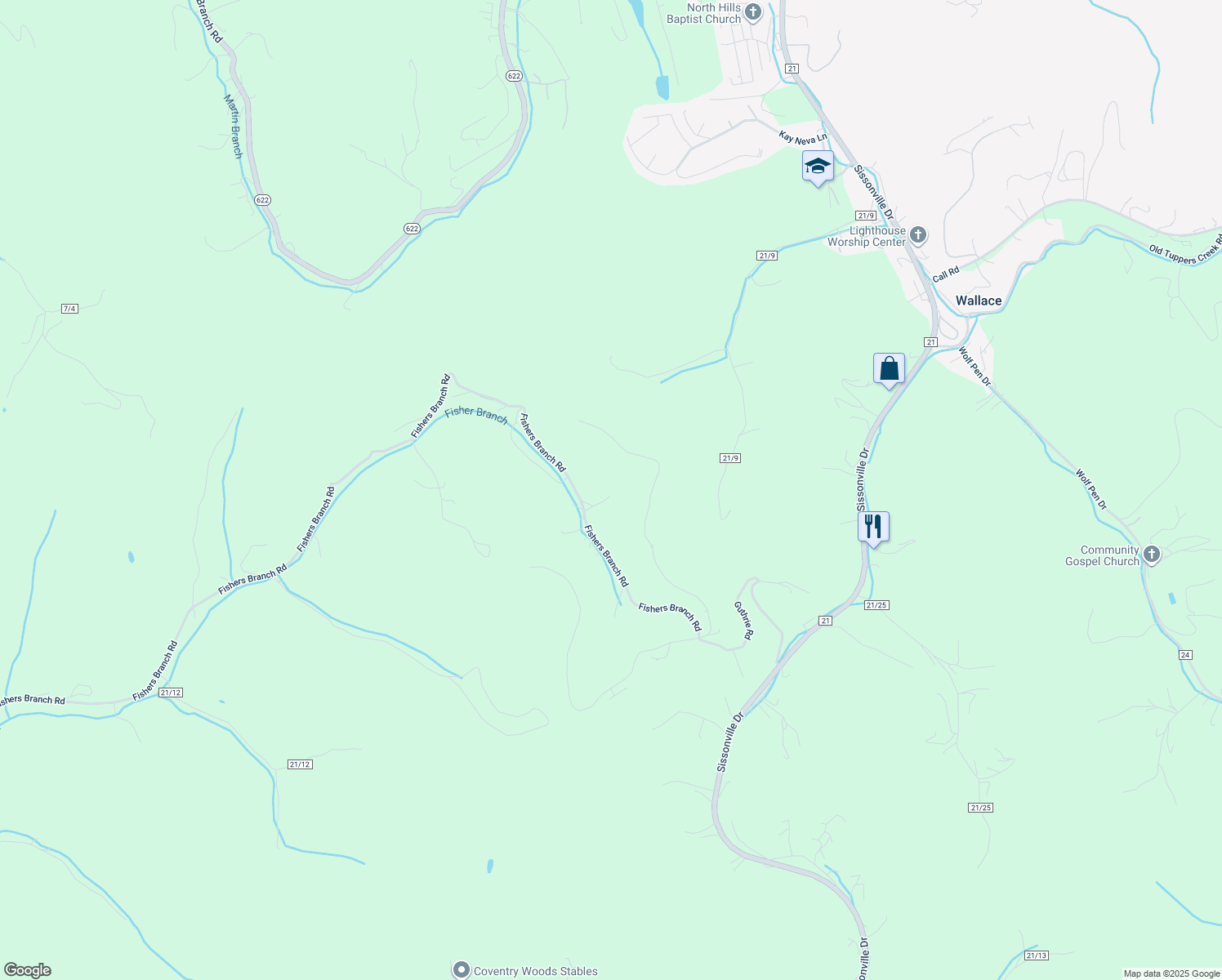 map of restaurants, bars, coffee shops, grocery stores, and more near in Charleston