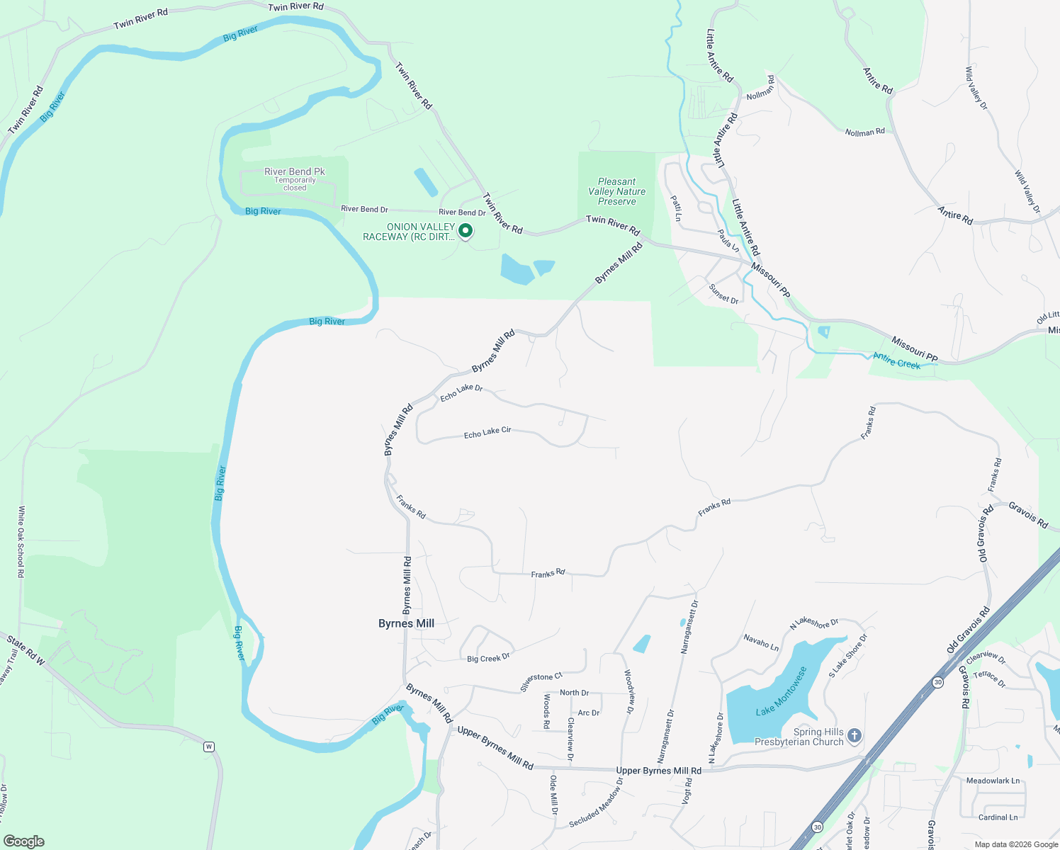 map of restaurants, bars, coffee shops, grocery stores, and more near 149 Echo Lake Circle in Byrnes Mill