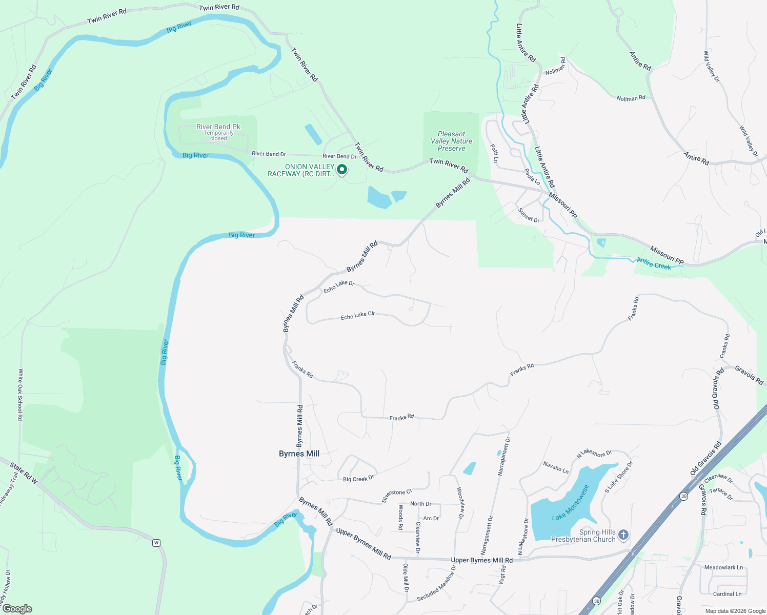 map of restaurants, bars, coffee shops, grocery stores, and more near 149 Echo Lake Circle in Byrnes Mill