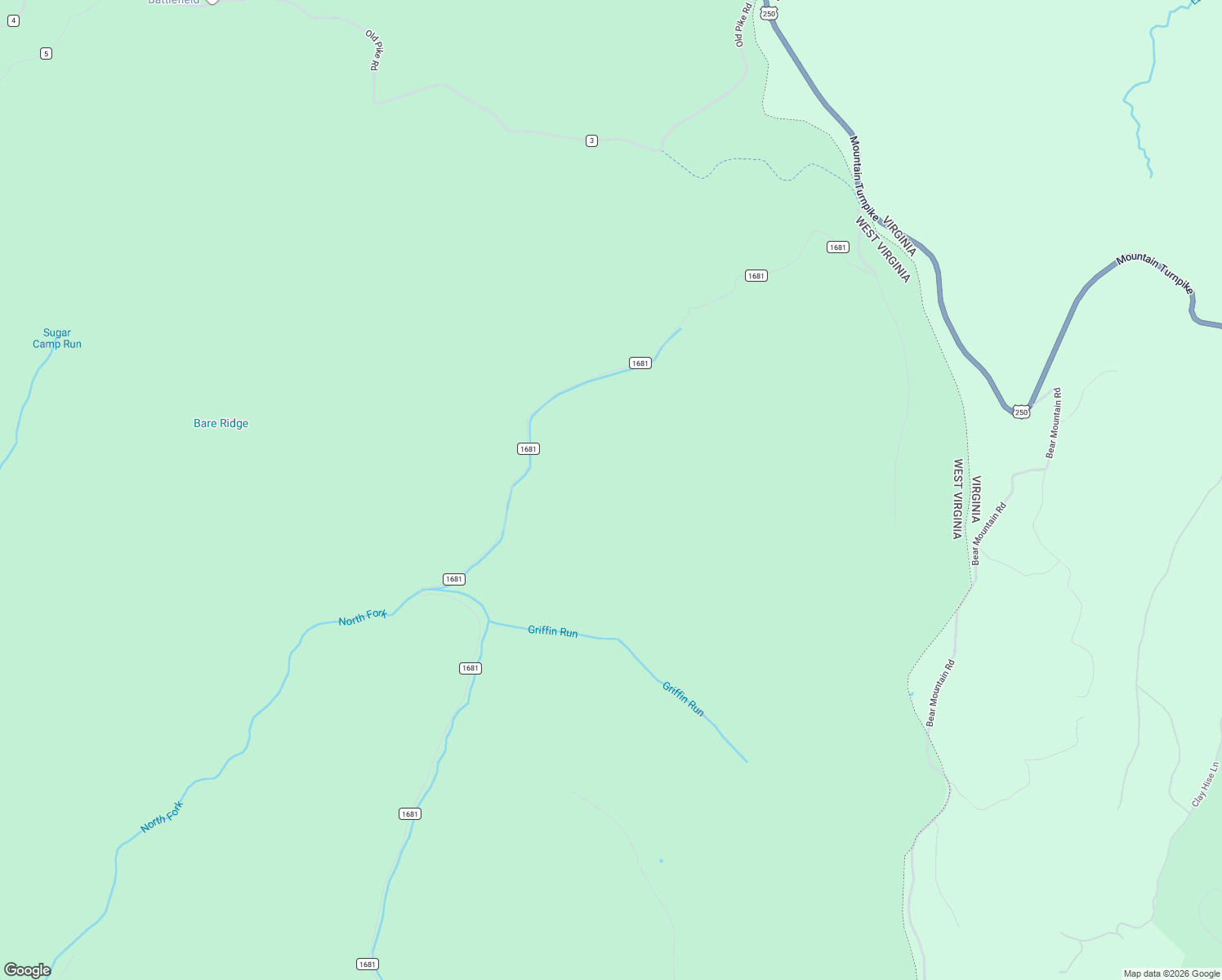 map of restaurants, bars, coffee shops, grocery stores, and more near Elleber Sods Road in Arbovale