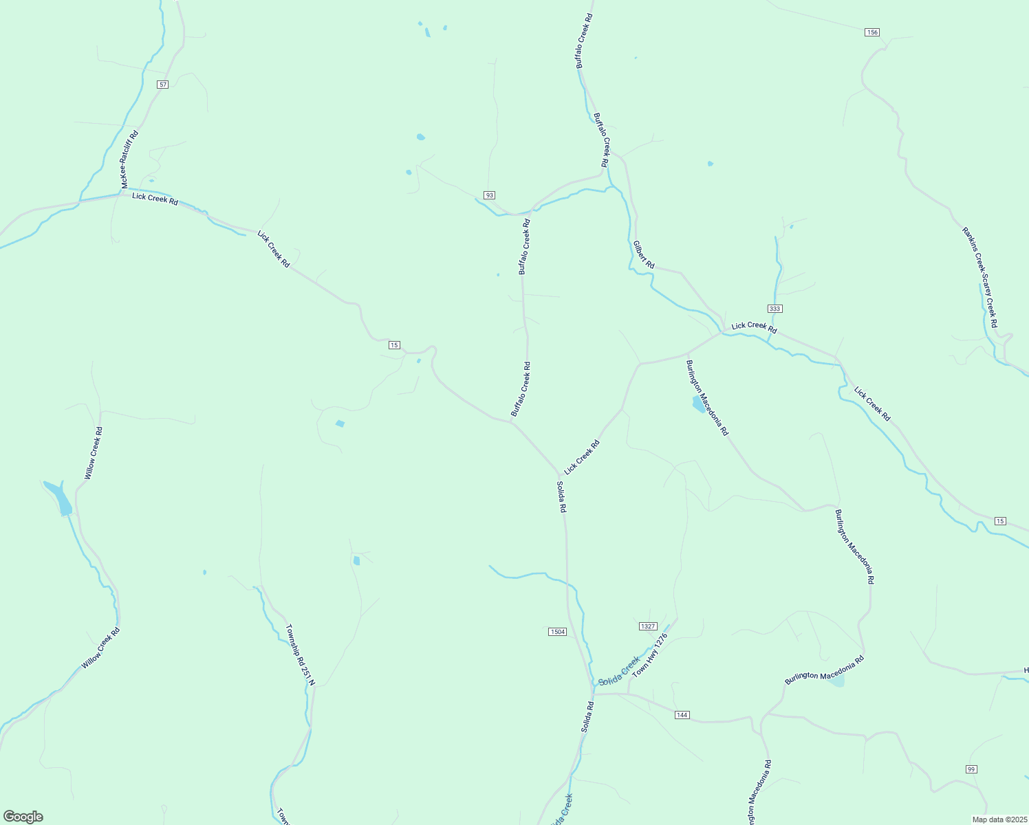 map of restaurants, bars, coffee shops, grocery stores, and more near 21 County Road 58 in South Point