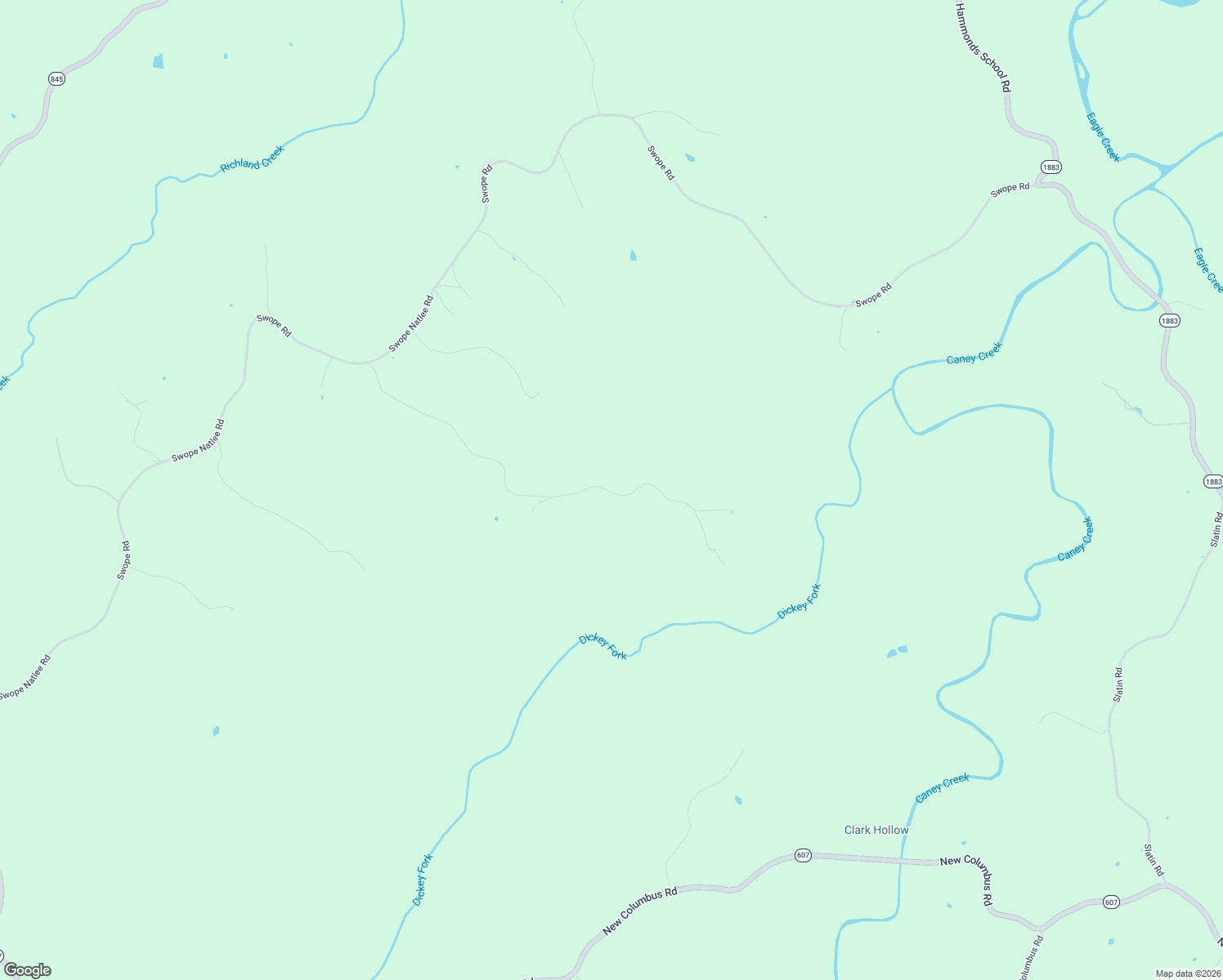 map of restaurants, bars, coffee shops, grocery stores, and more near 160 Kincaid Lane in Owenton
