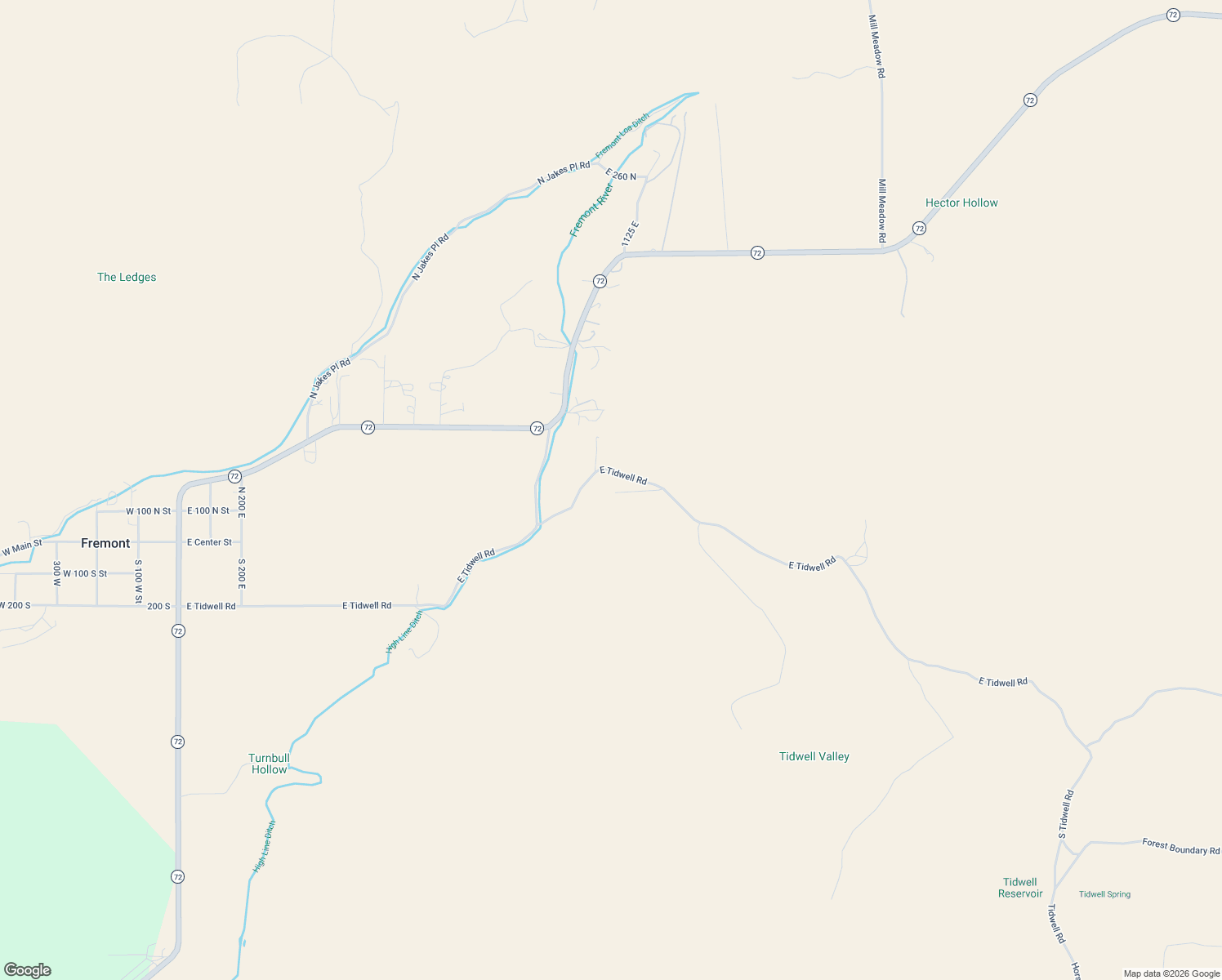 map of restaurants, bars, coffee shops, grocery stores, and more near 202 North 1050 East in Loa