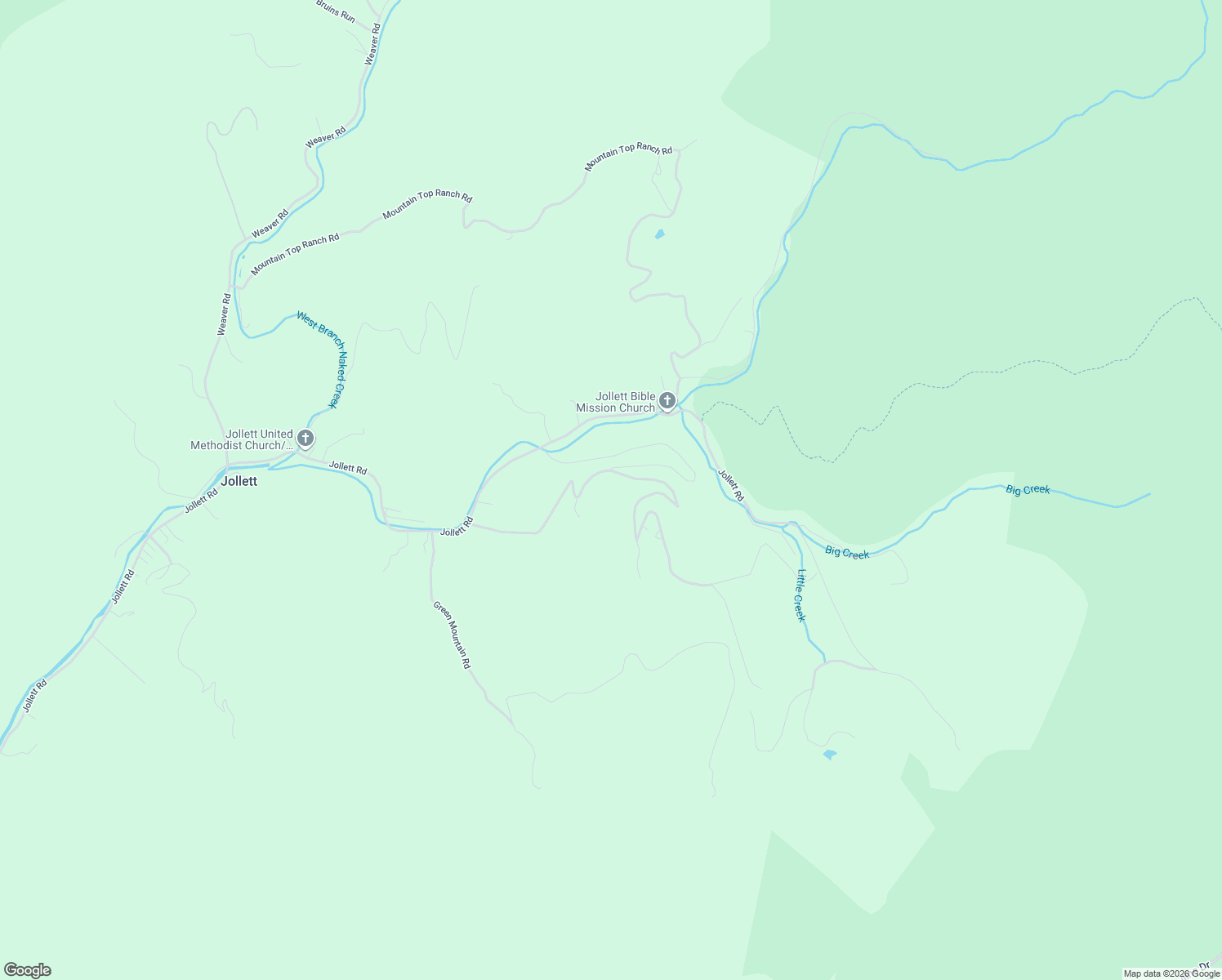 map of restaurants, bars, coffee shops, grocery stores, and more near 540 Overlook Mountain Road in Elkton