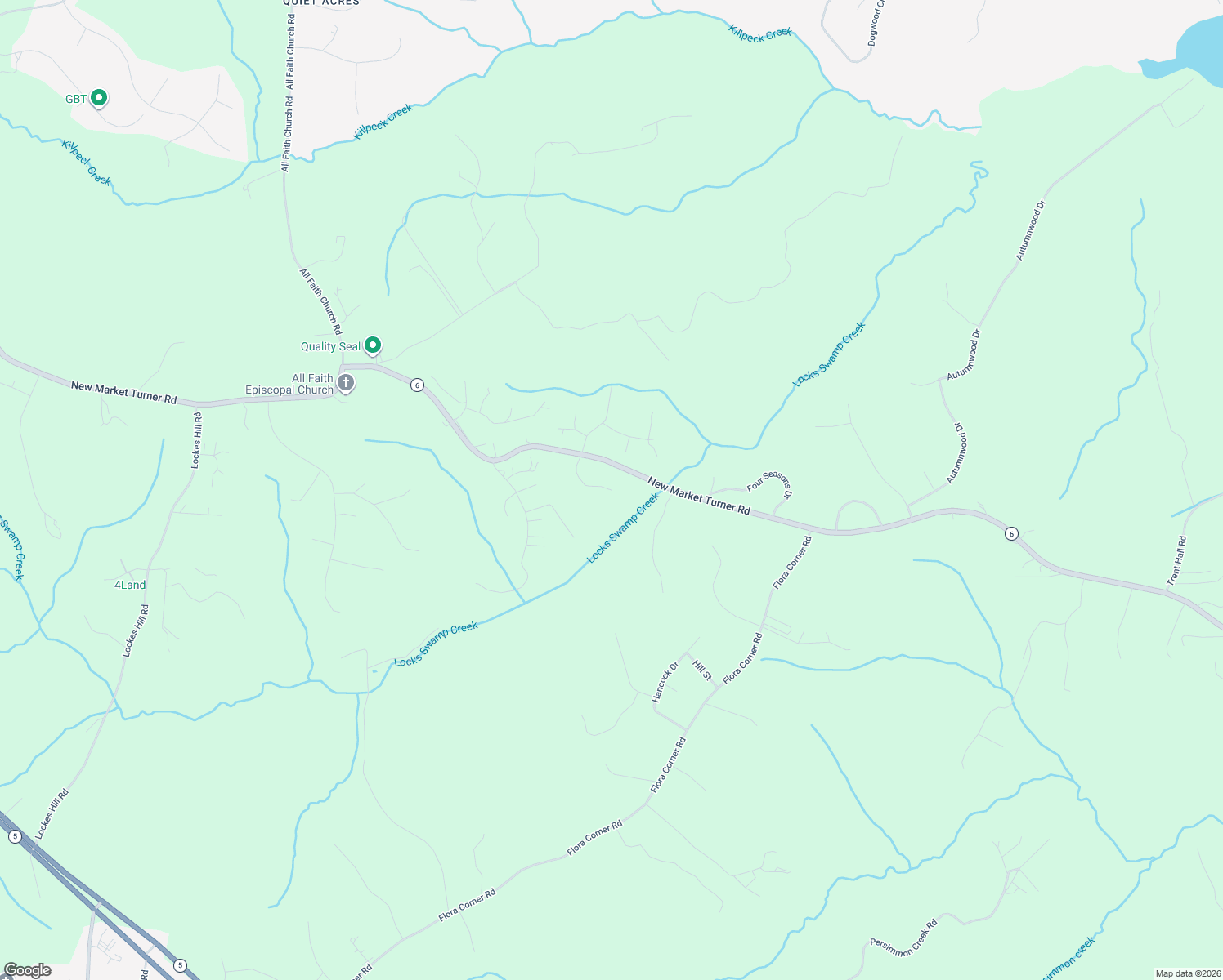 map of restaurants, bars, coffee shops, grocery stores, and more near 19240 Christopher Ct in Mechanicsville