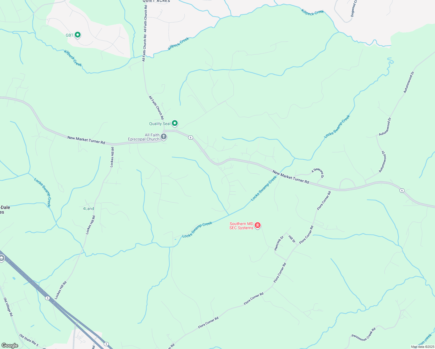map of restaurants, bars, coffee shops, grocery stores, and more near 28979 Shannon Court in Mechanicsville