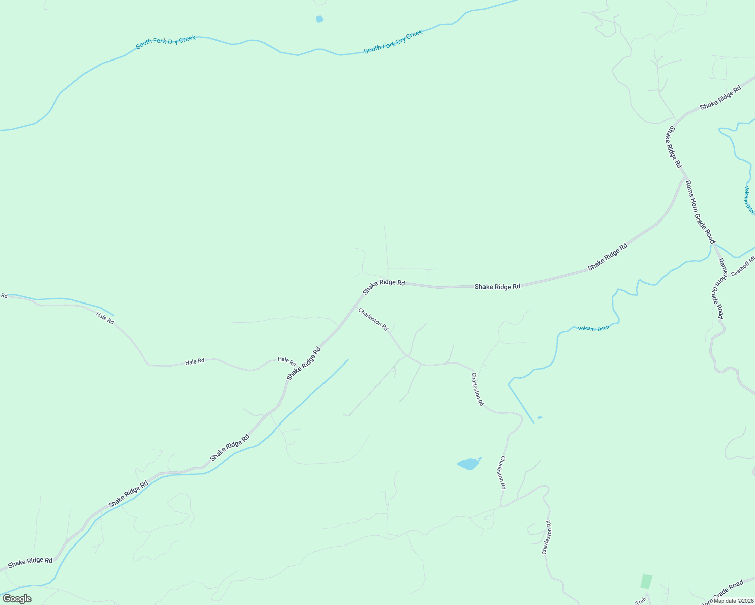 map of restaurants, bars, coffee shops, grocery stores, and more near 19630 Charleston Road in Volcano