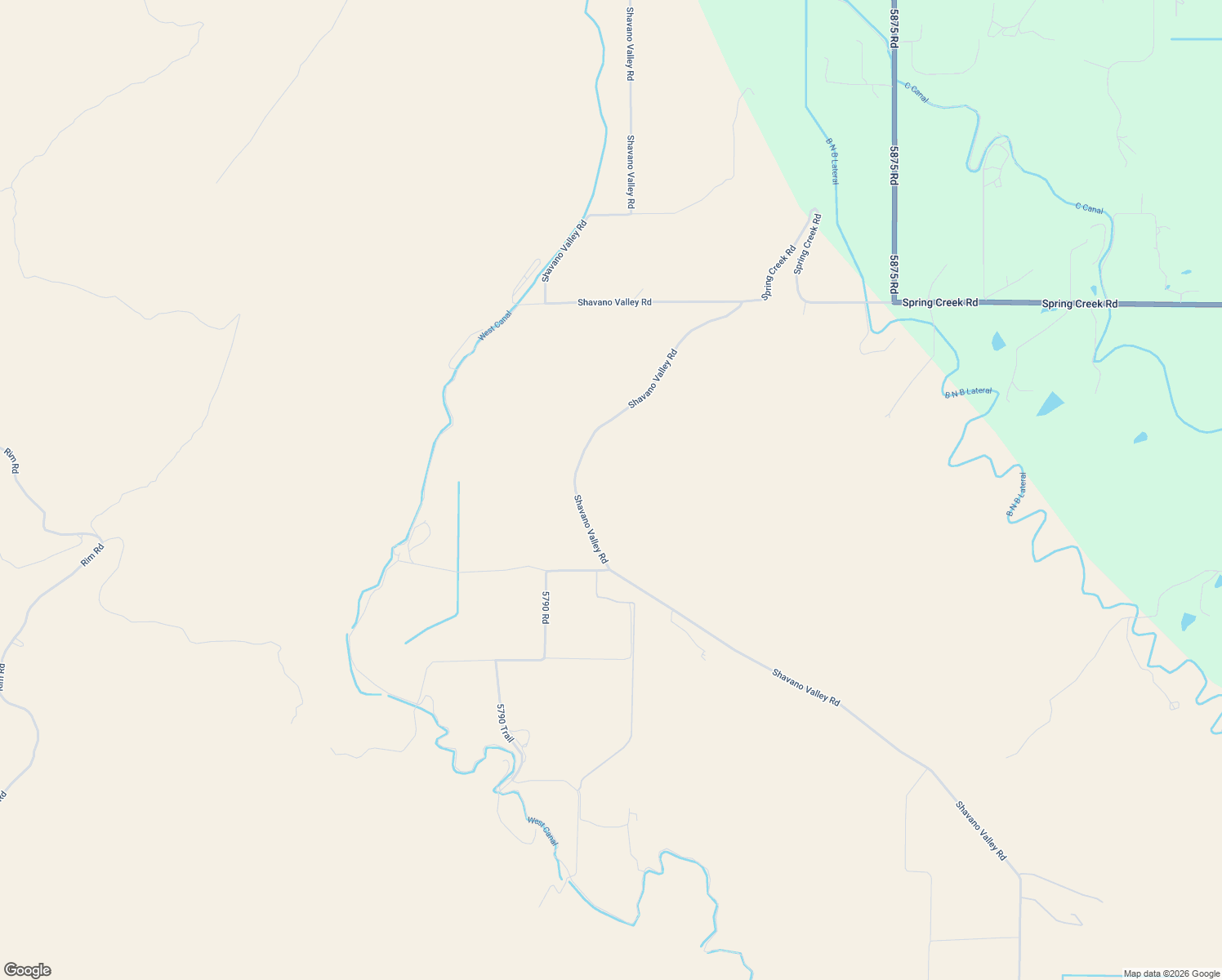 map of restaurants, bars, coffee shops, grocery stores, and more near 15541 Shavano Valley Road in Montrose