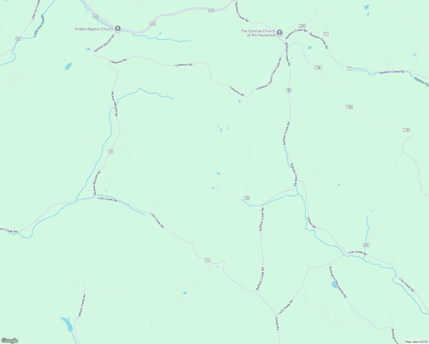 map of restaurants, bars, coffee shops, grocery stores, and more near in South Point