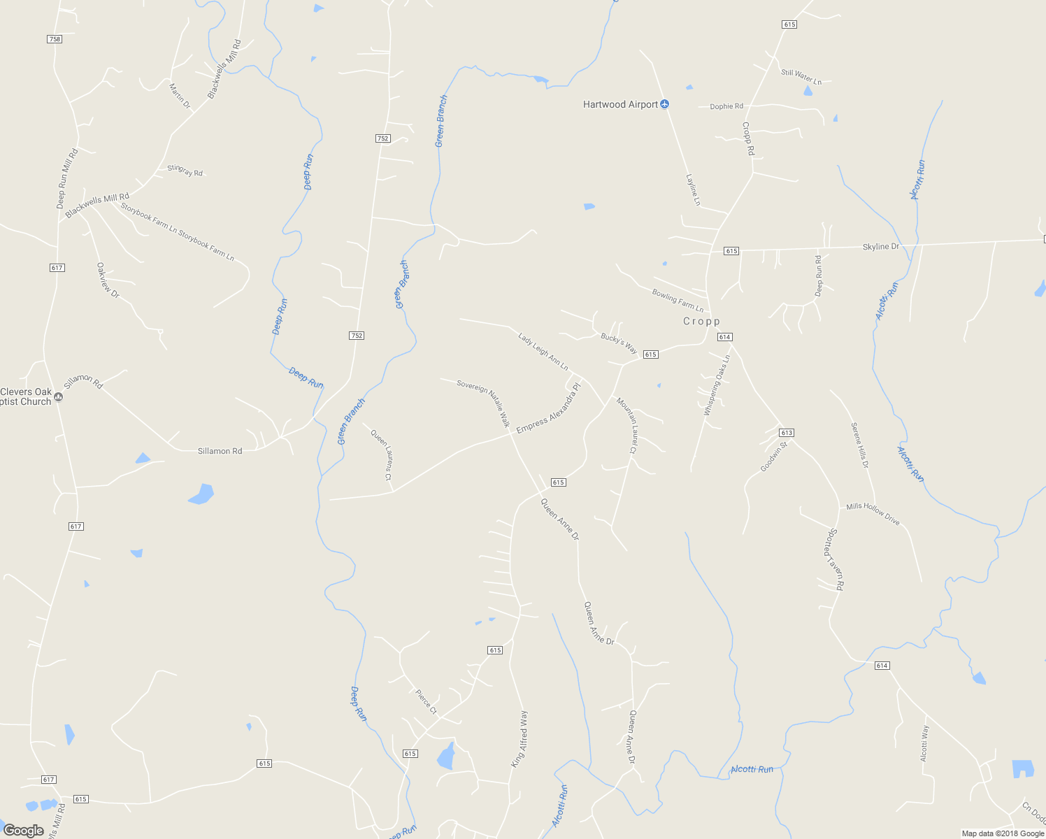 map of restaurants, bars, coffee shops, grocery stores, and more near 64 Empress Alexandra Place in Fredericksburg