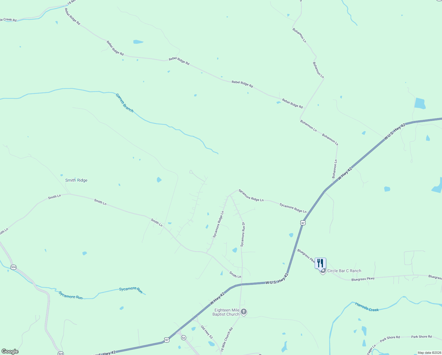 map of restaurants, bars, coffee shops, grocery stores, and more near in La Grange
