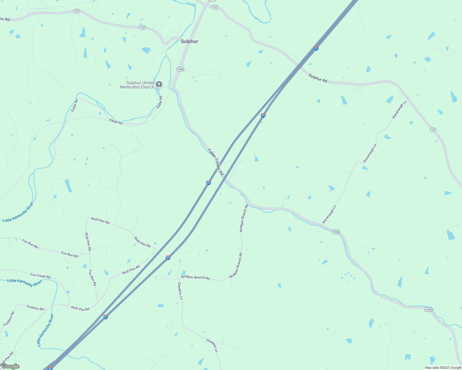 map of restaurants, bars, coffee shops, grocery stores, and more near 1852-5174 Fallen Timber Road in Sulphur