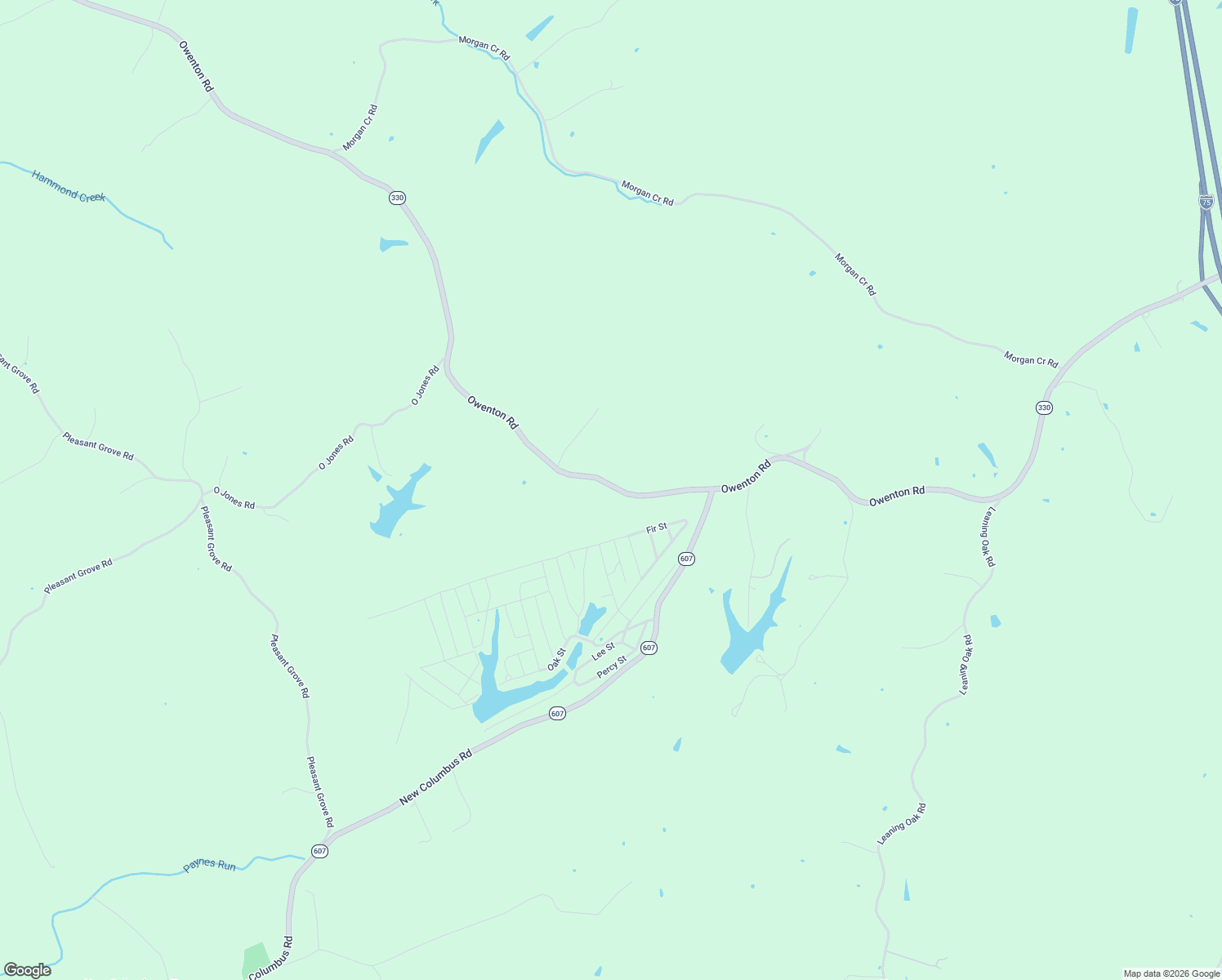 map of restaurants, bars, coffee shops, grocery stores, and more near 14385 Kentucky 330 in Corinth